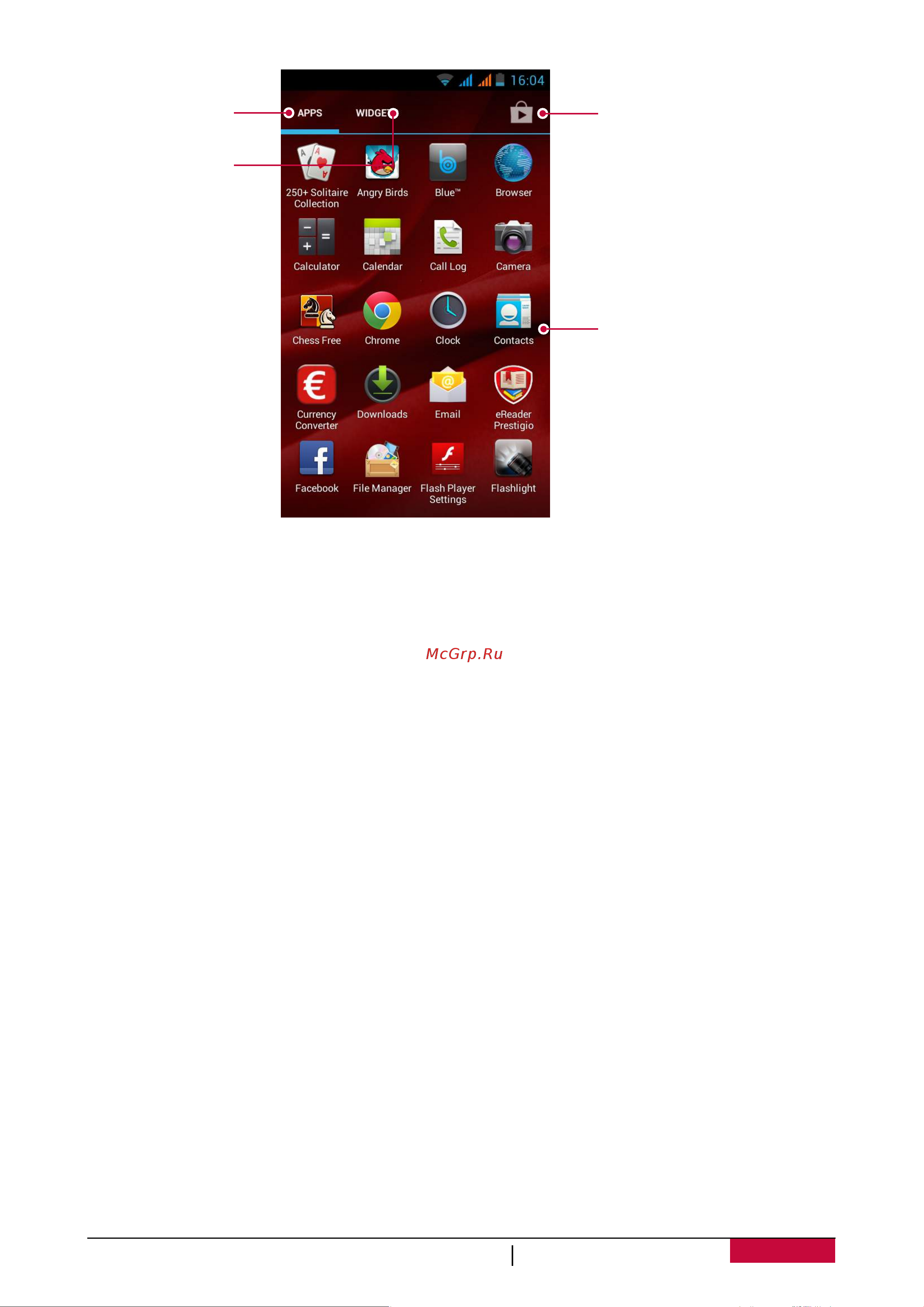 Prestigio MultiPhone 3400 DUO (PAP3400 DUO) Руководство по эксплуатации онлайн [10/67] 738933