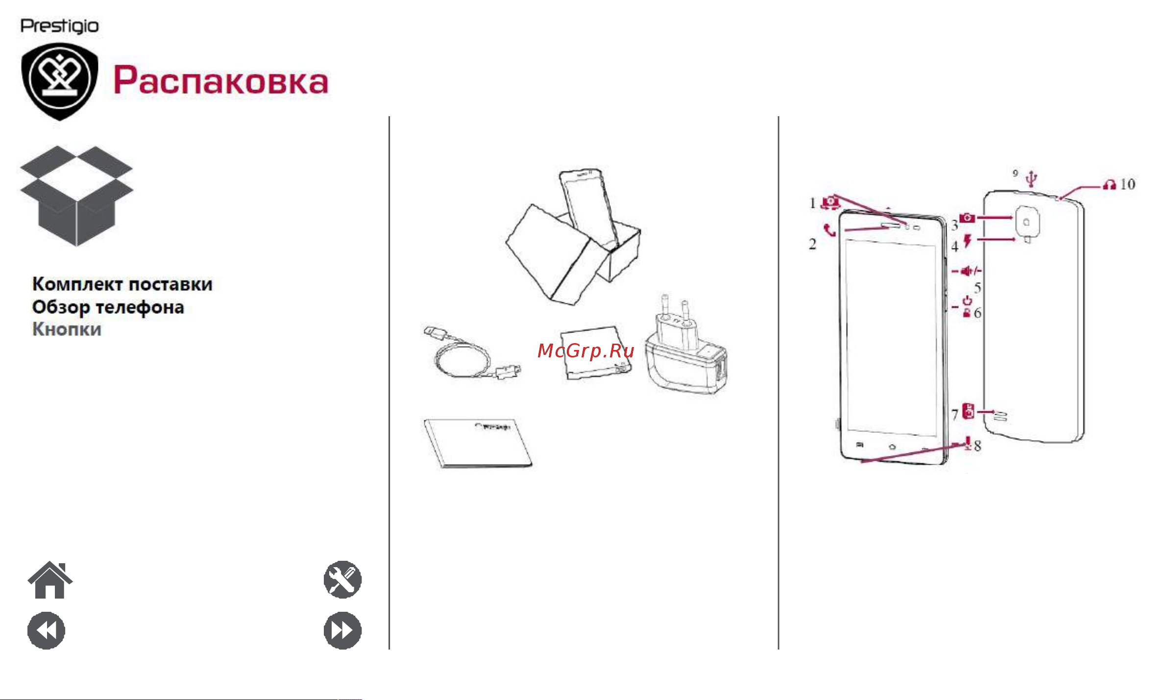 Prestigio Wize D3 (PSP3505DUO) [2/39] Распаковка
