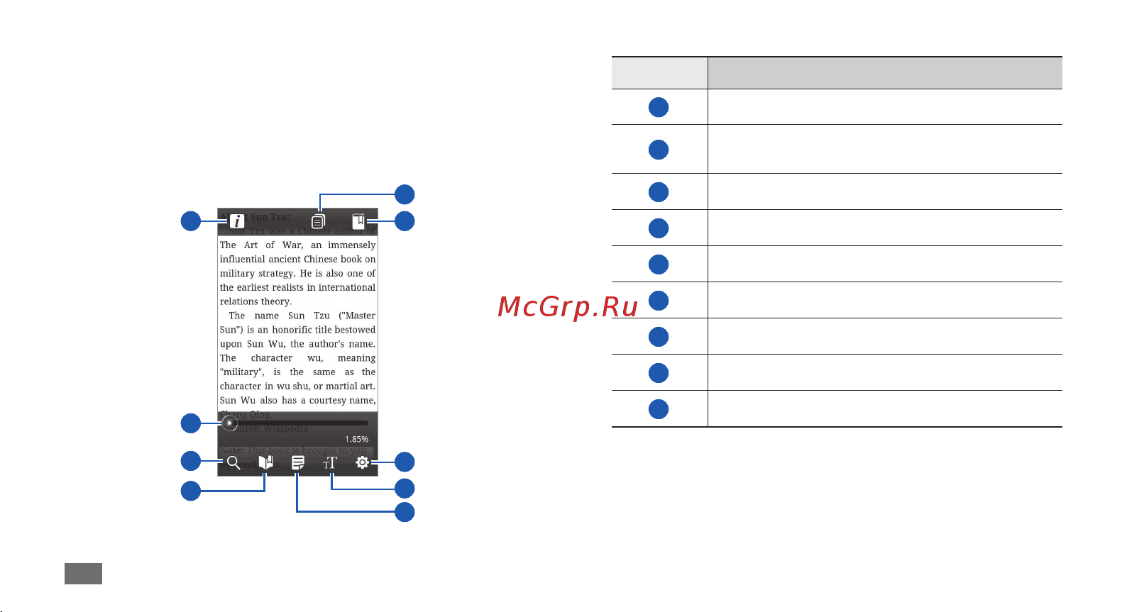 Samsung GT-I9003 Galaxy S scLCD [106/148] Инструменты