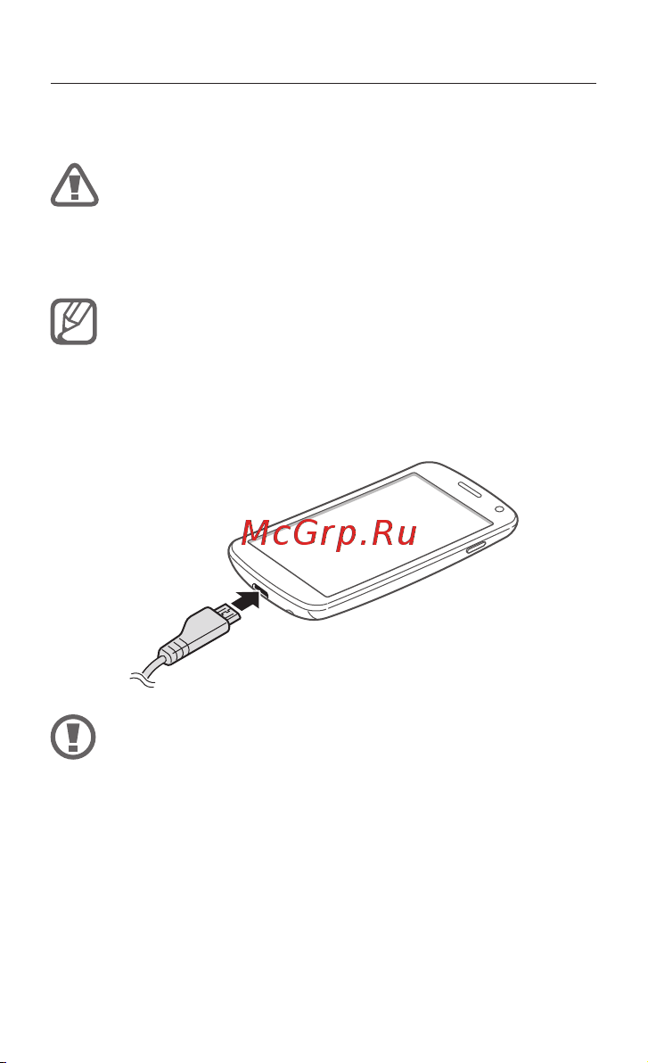 Samsung GT-I9250 Galaxy Nexus [7/27] Зарядка аккумулятора