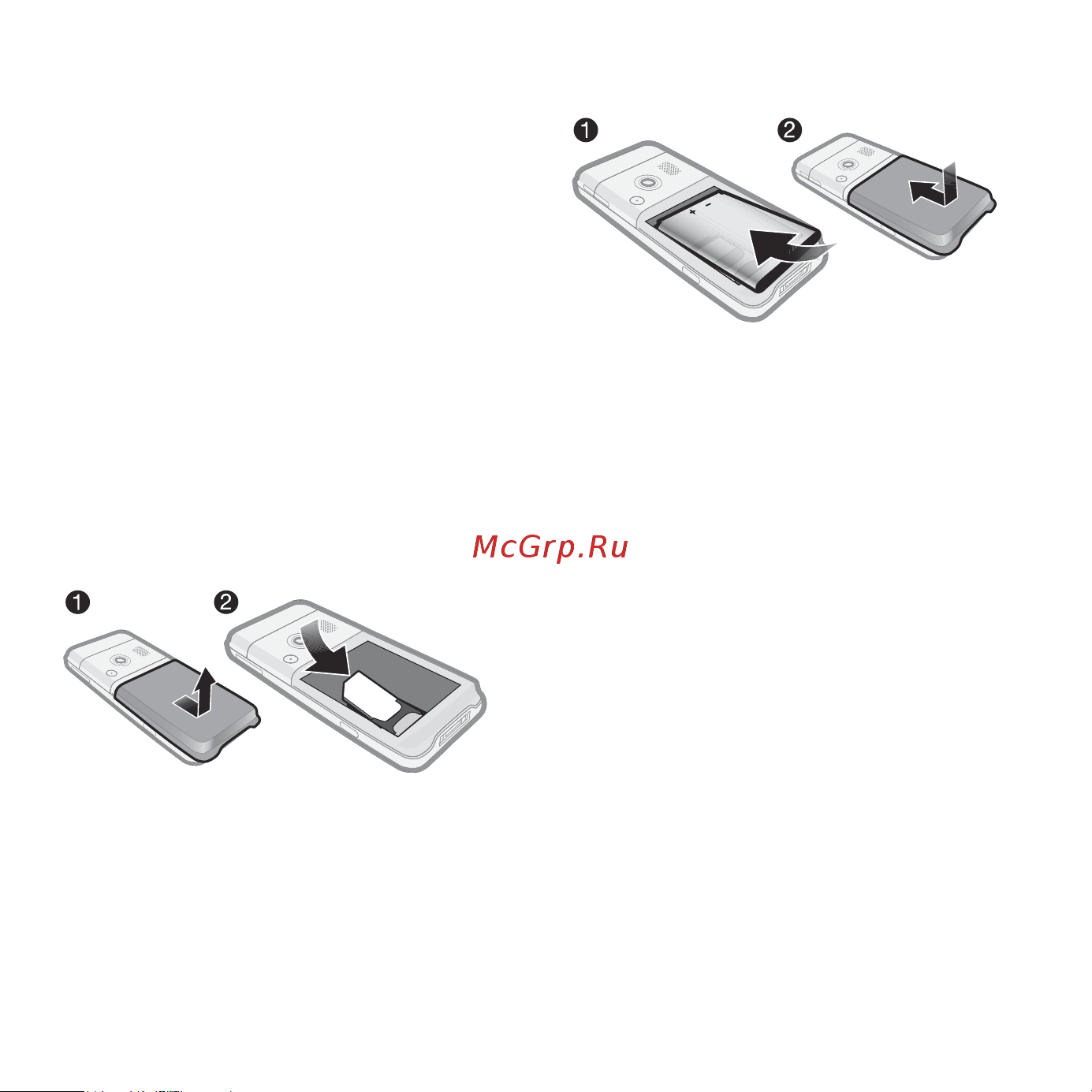SONY-ERICSSON K530i [6/126] Sim карта и аккумулятор