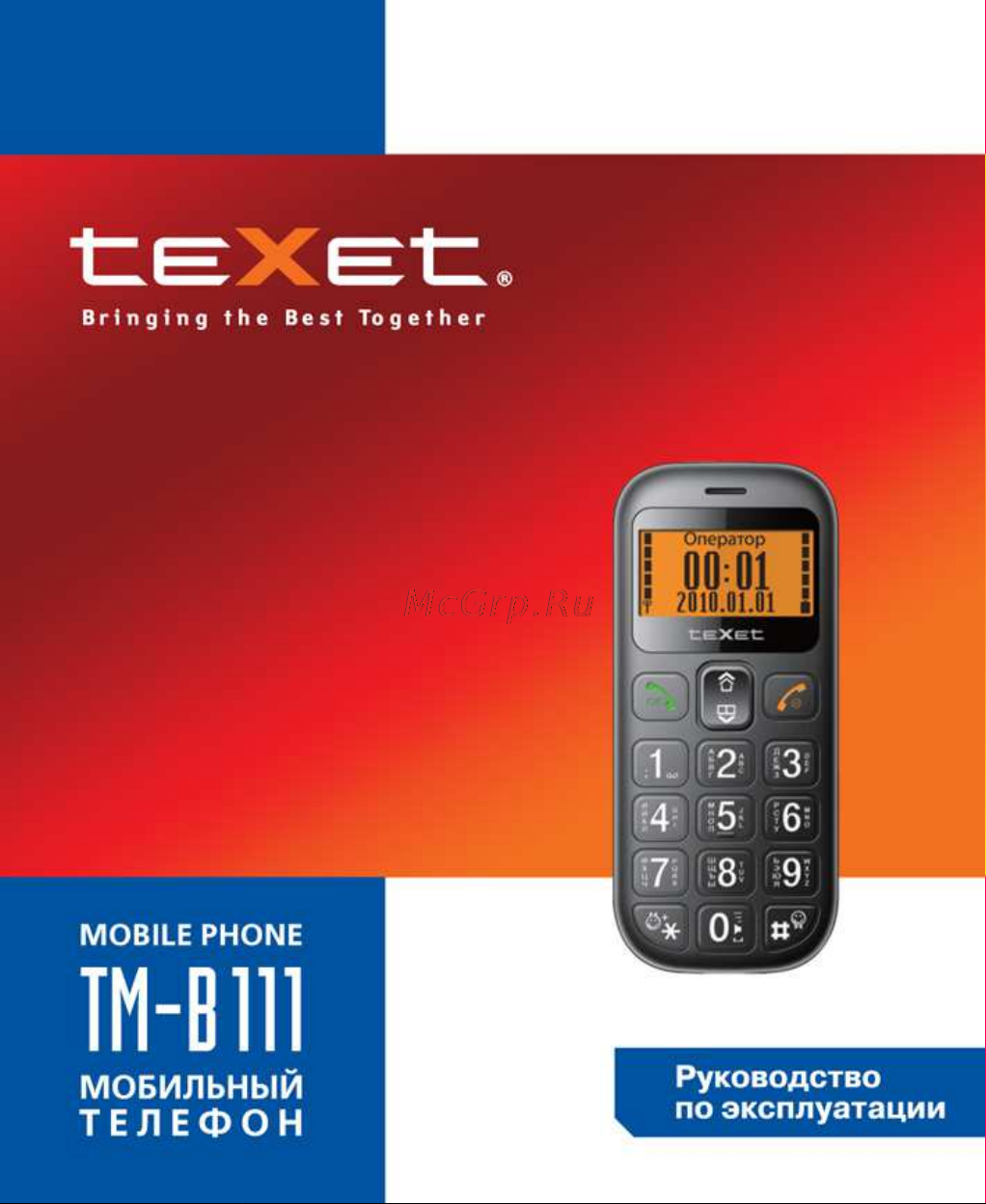 Texet TM-B111 Руководство по эксплуатации онлайн