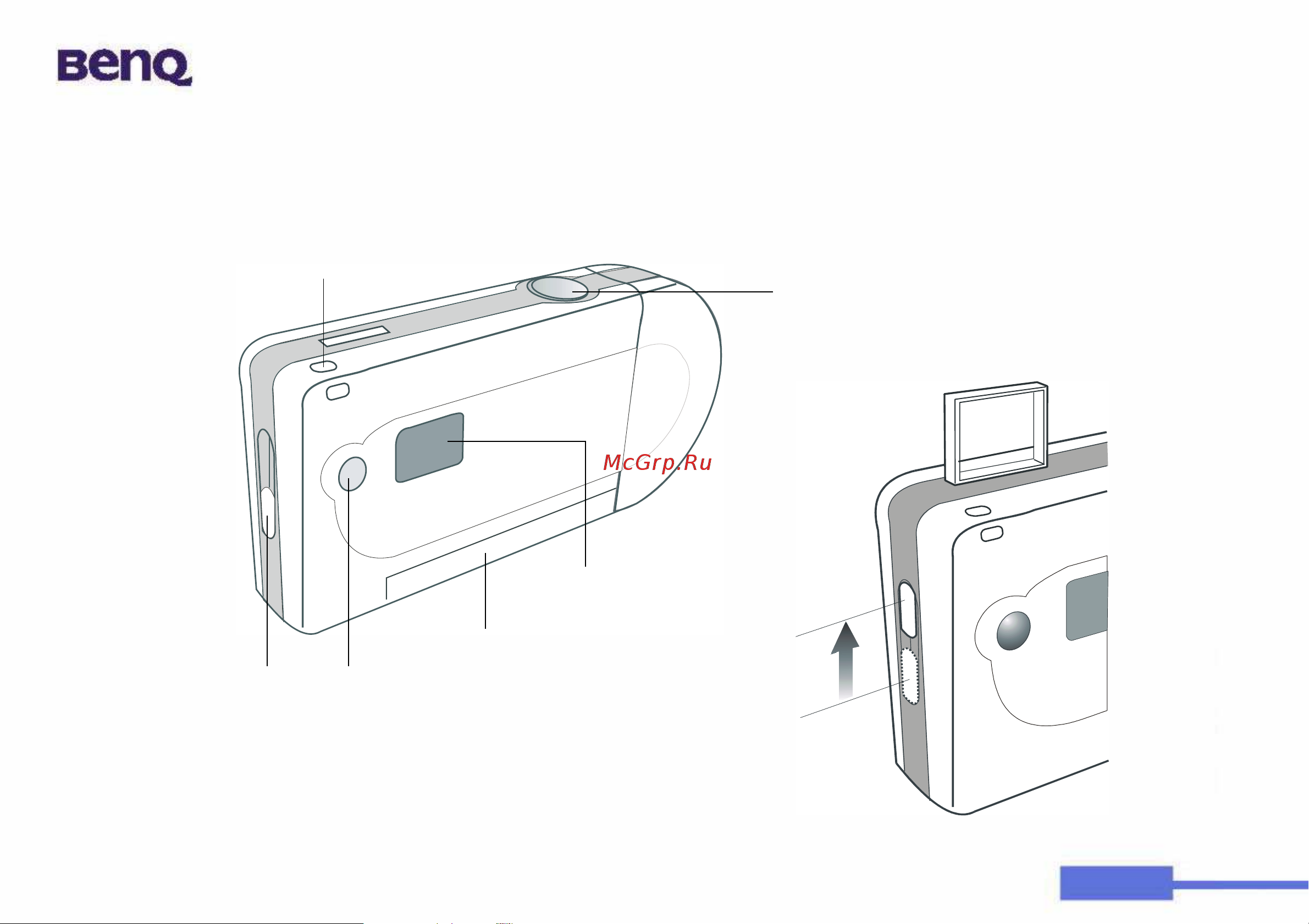 Benq DC 1016 [6/21] Вид сзади