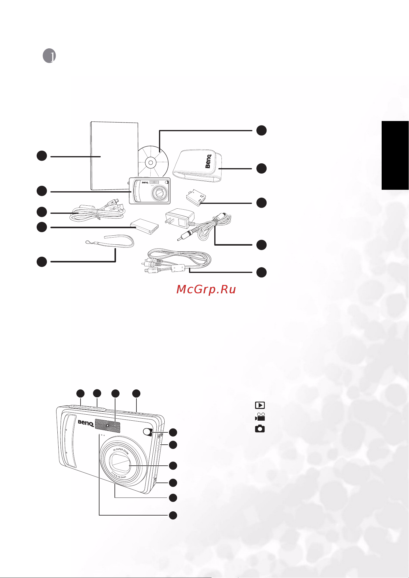 Benq DC E63+ [5/34] Ðóêîâîäñòâî ïîëüçîâàòåëÿ benq dc 5530