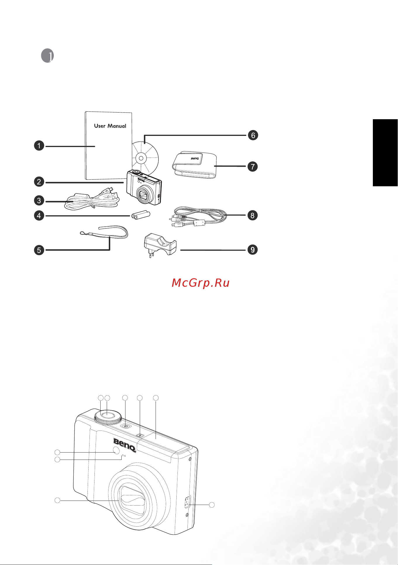 Benq DC P860 [5/28] Русский