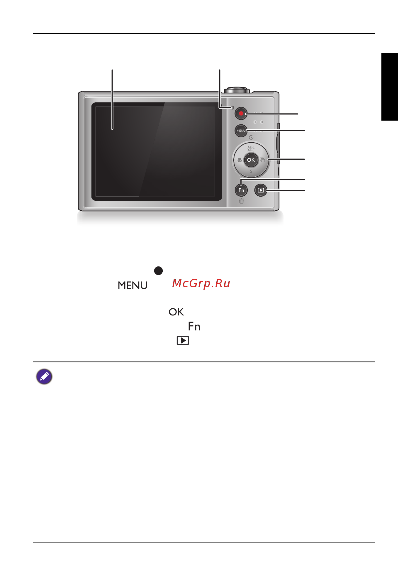 Benq LR100 [11/72] Вид сзади