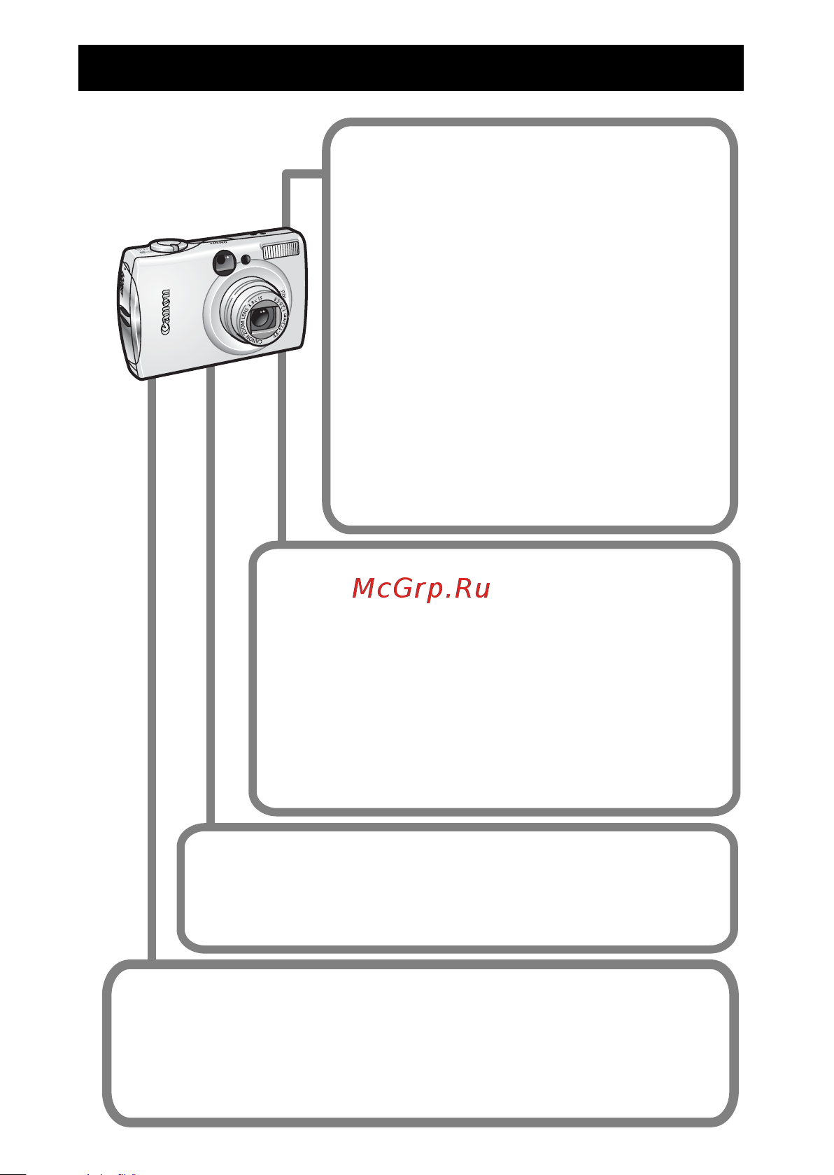 Canon IXUS 850 IS [2/146] Основные функции