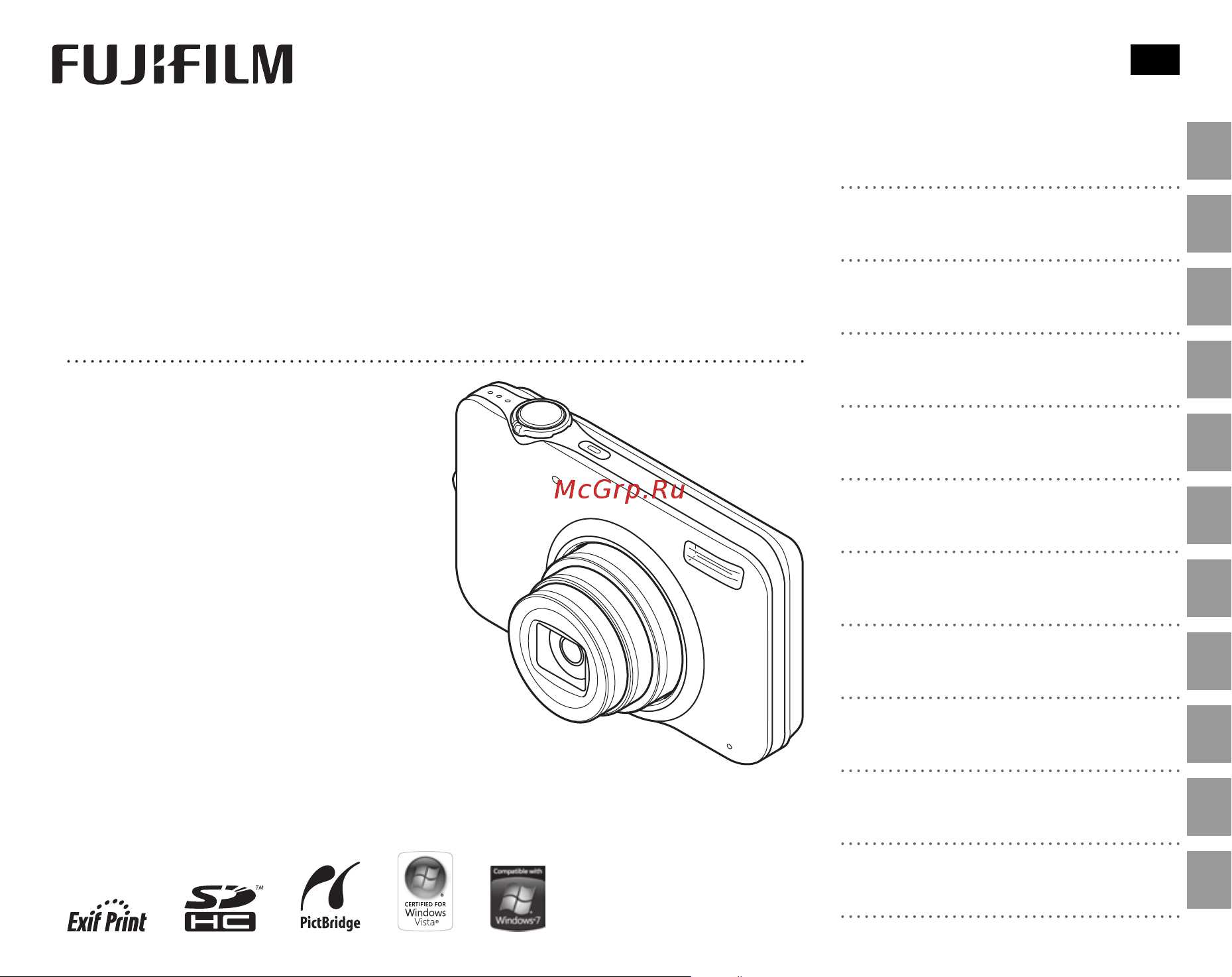 Fujifilm FinePix JV160 Руководство по эксплуатации онлайн