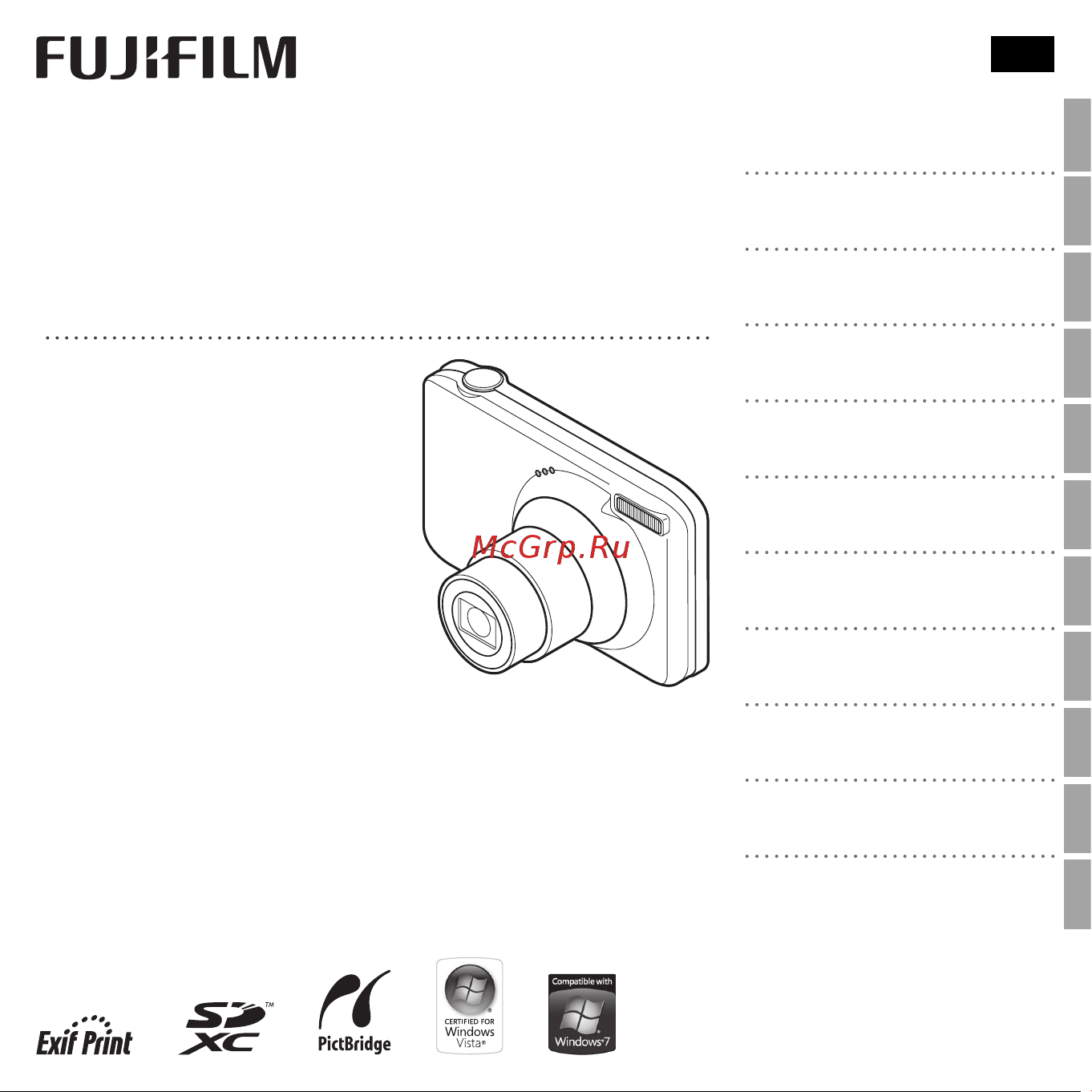 Fujifilm FinePix JV300 Руководство по эксплуатации онлайн