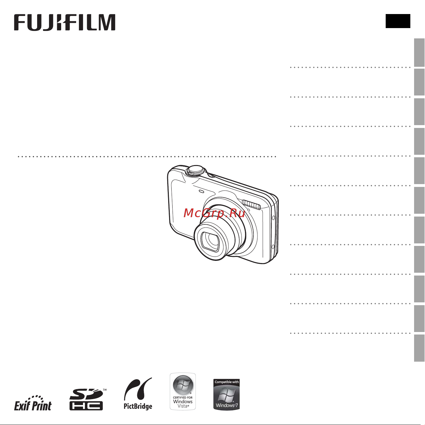 Fujifilm FinePix JX300 Руководство по эксплуатации онлайн