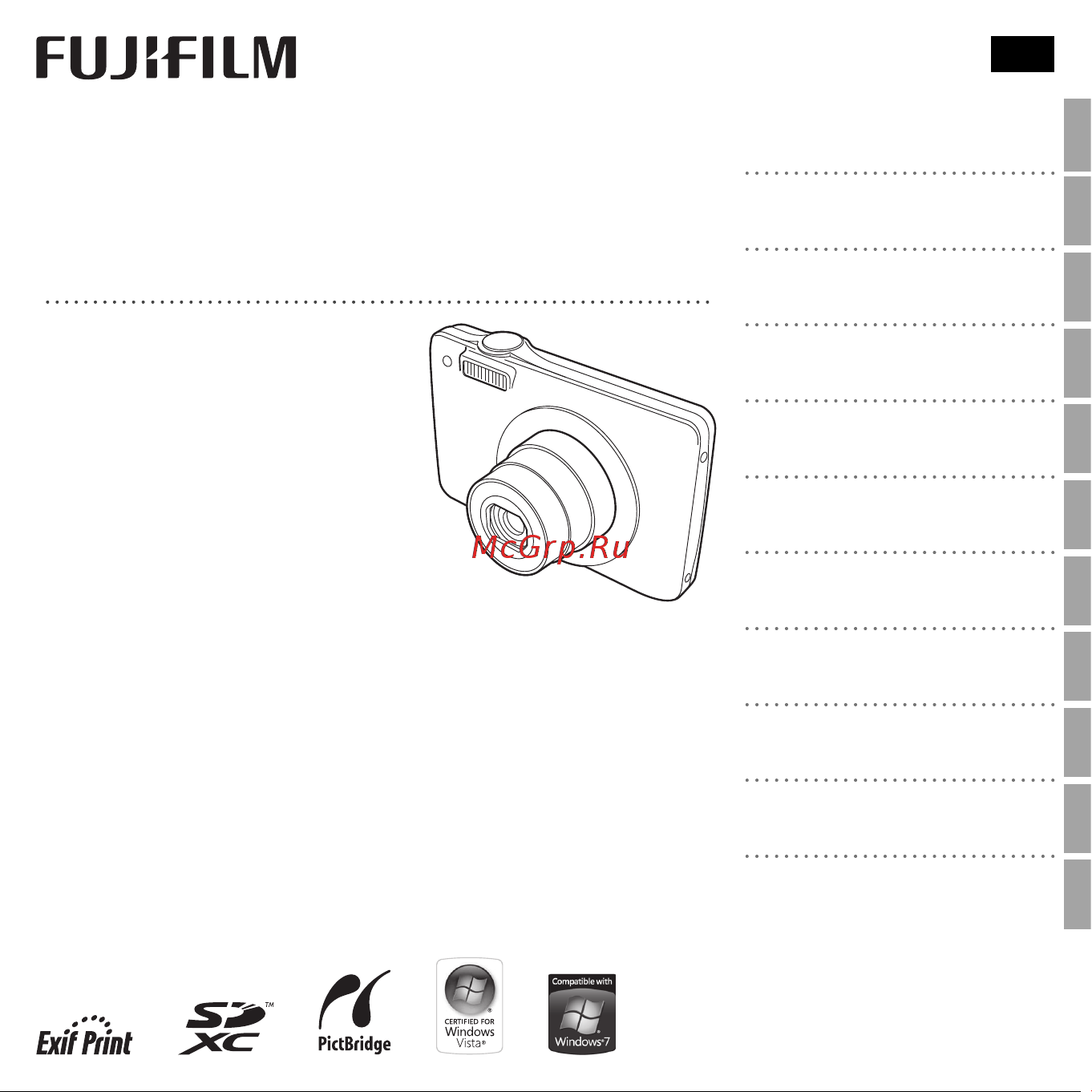 Fujifilm FinePix JX510 Руководство по эксплуатации онлайн