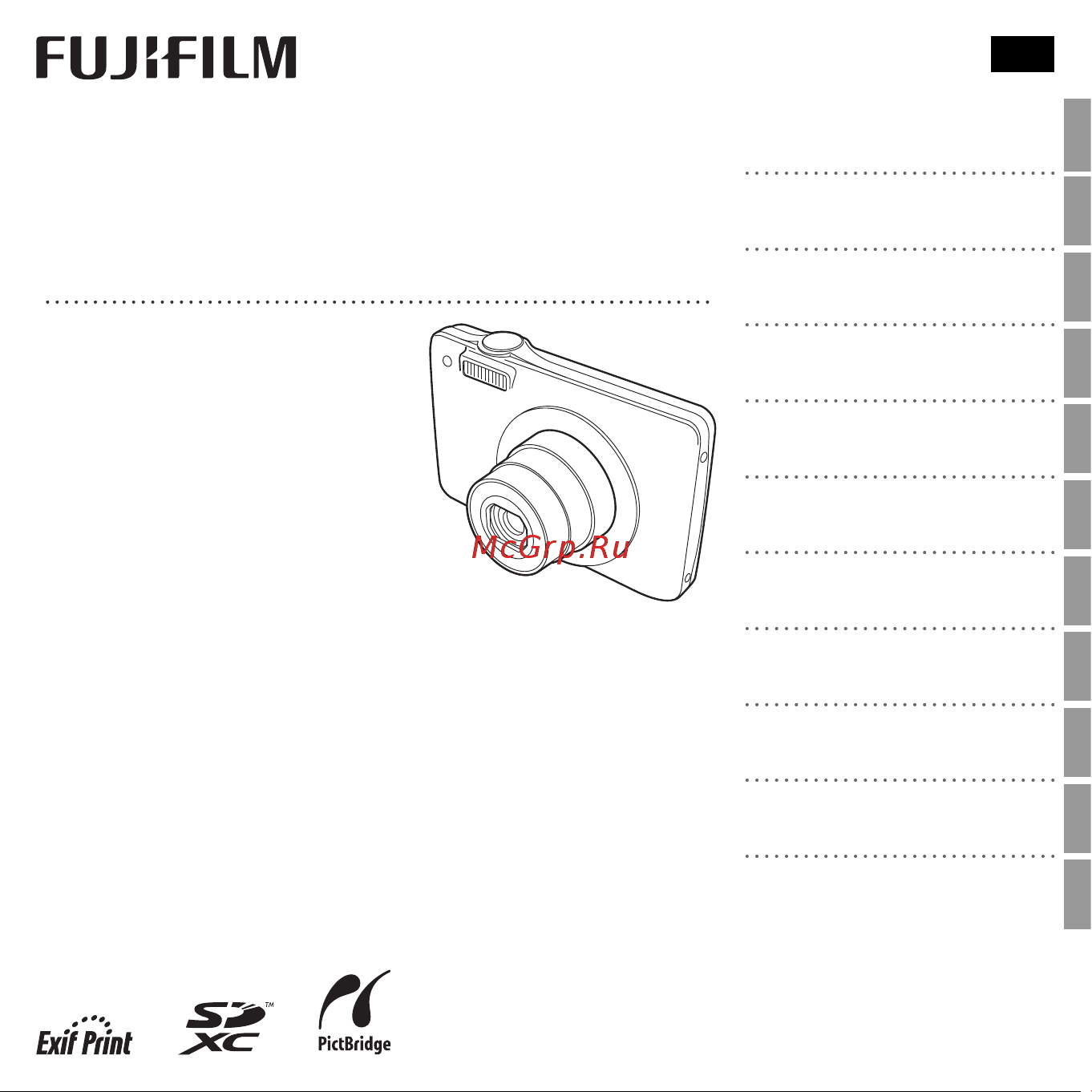 Fujifilm FinePix JX600 Руководство по эксплуатации онлайн