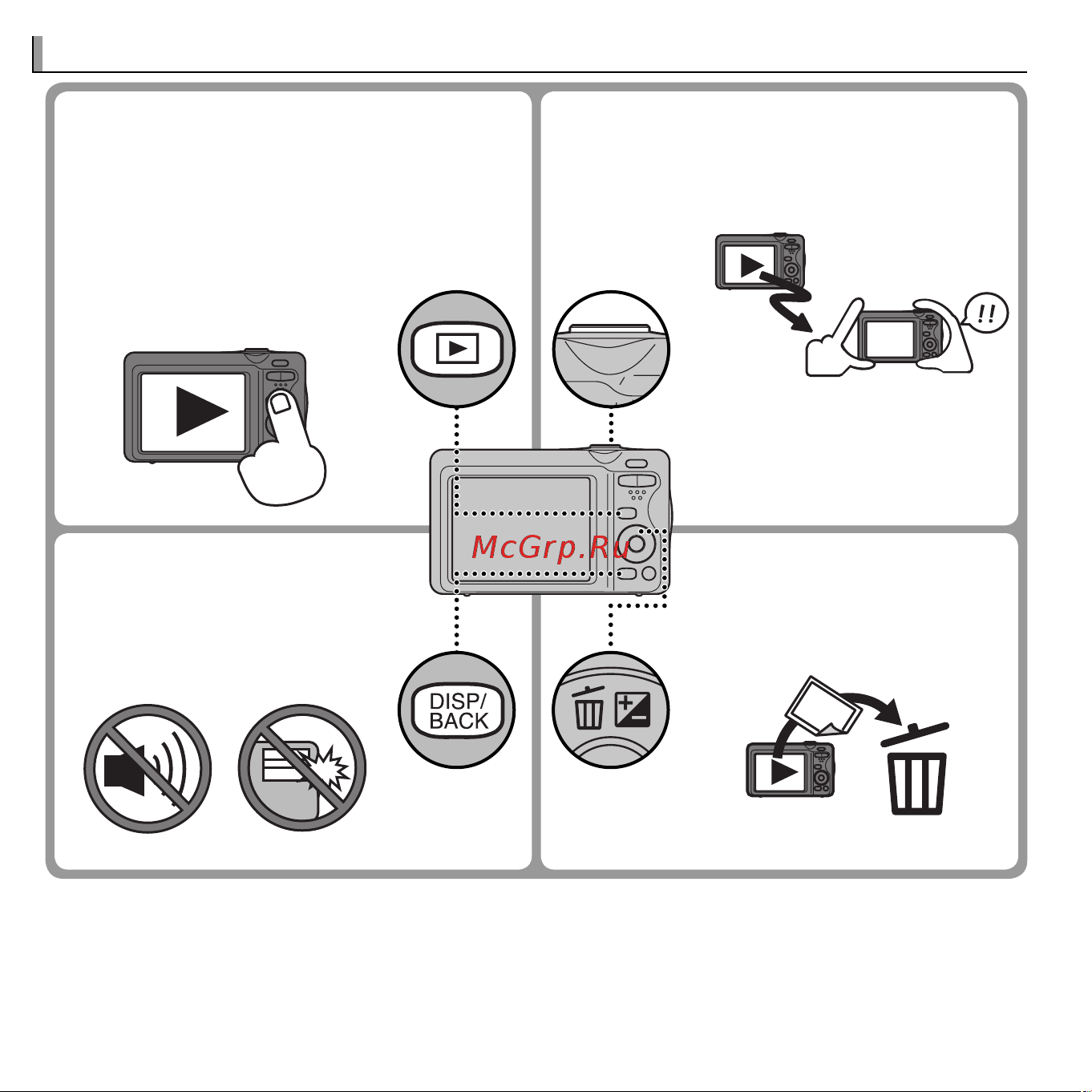 Fujifilm FinePix JX600 [8/114] Часто используемые кнопки часто используемые кнопки