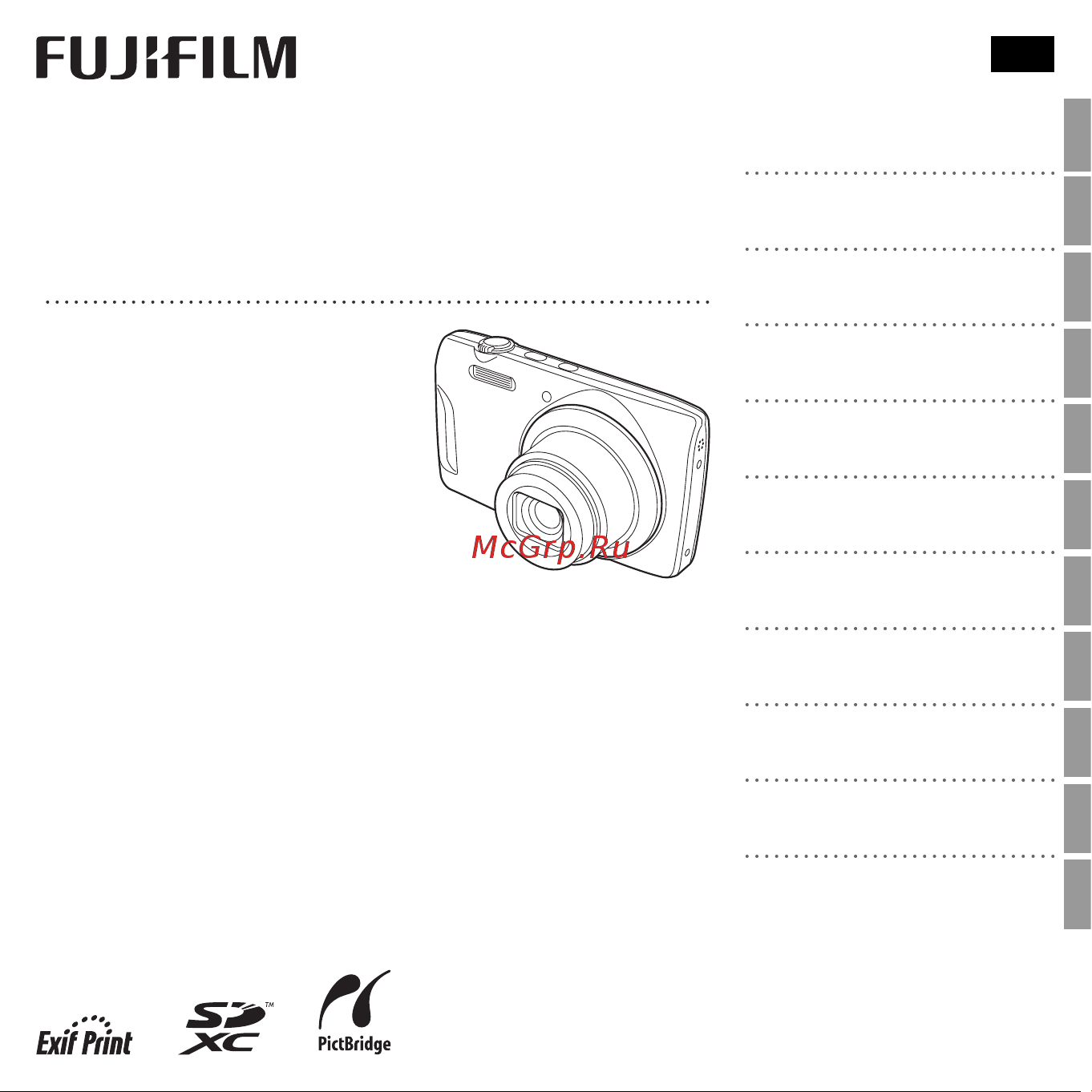 Fujifilm FinePix T500 Руководство по эксплуатации онлайн
