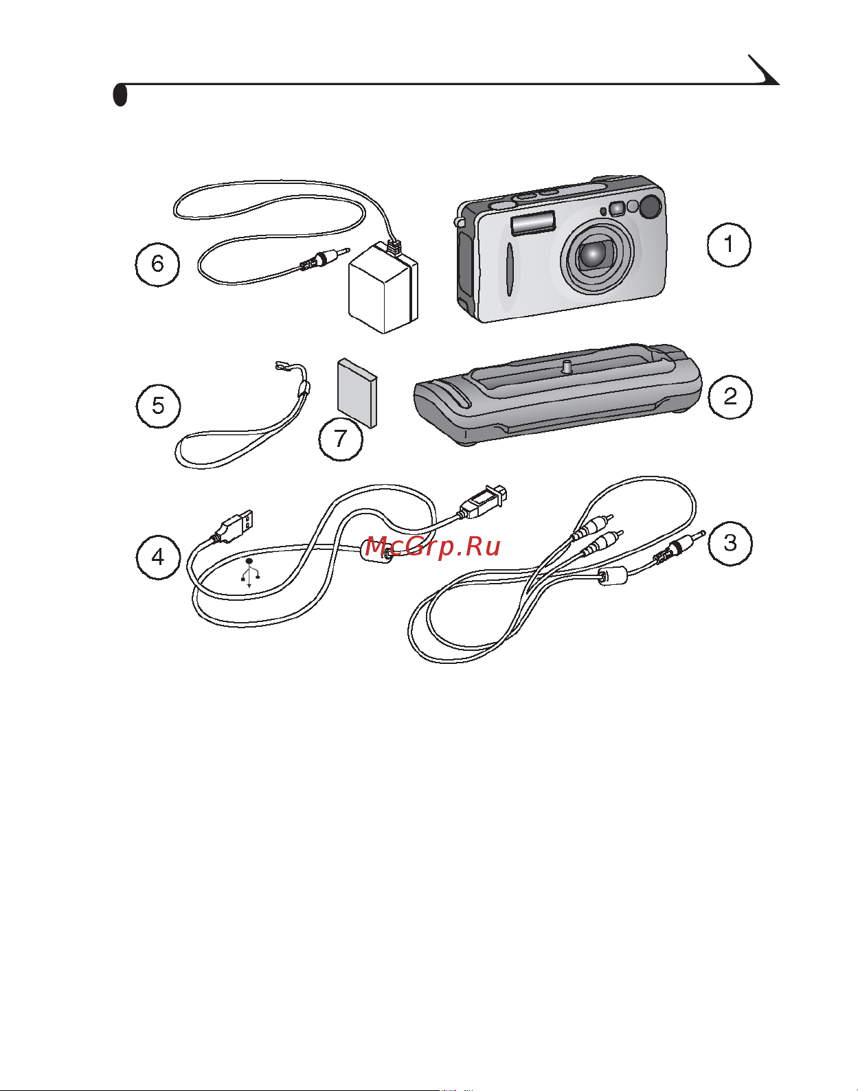 Kodak LS443 EasyShare [15/122] Êîìïëåêò ïîñòàâêè