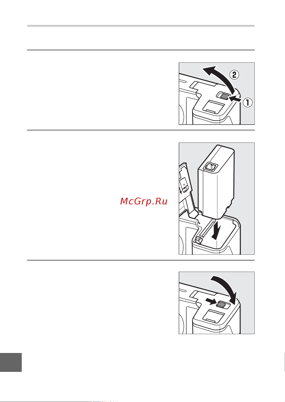 Nikon 1 V2 [194/236] Подключение разъема питания и сетевого блока питания