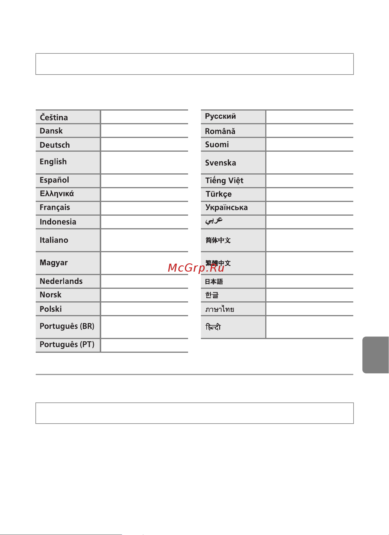 Nikon Coolpix S4200 [185/224] Язык language