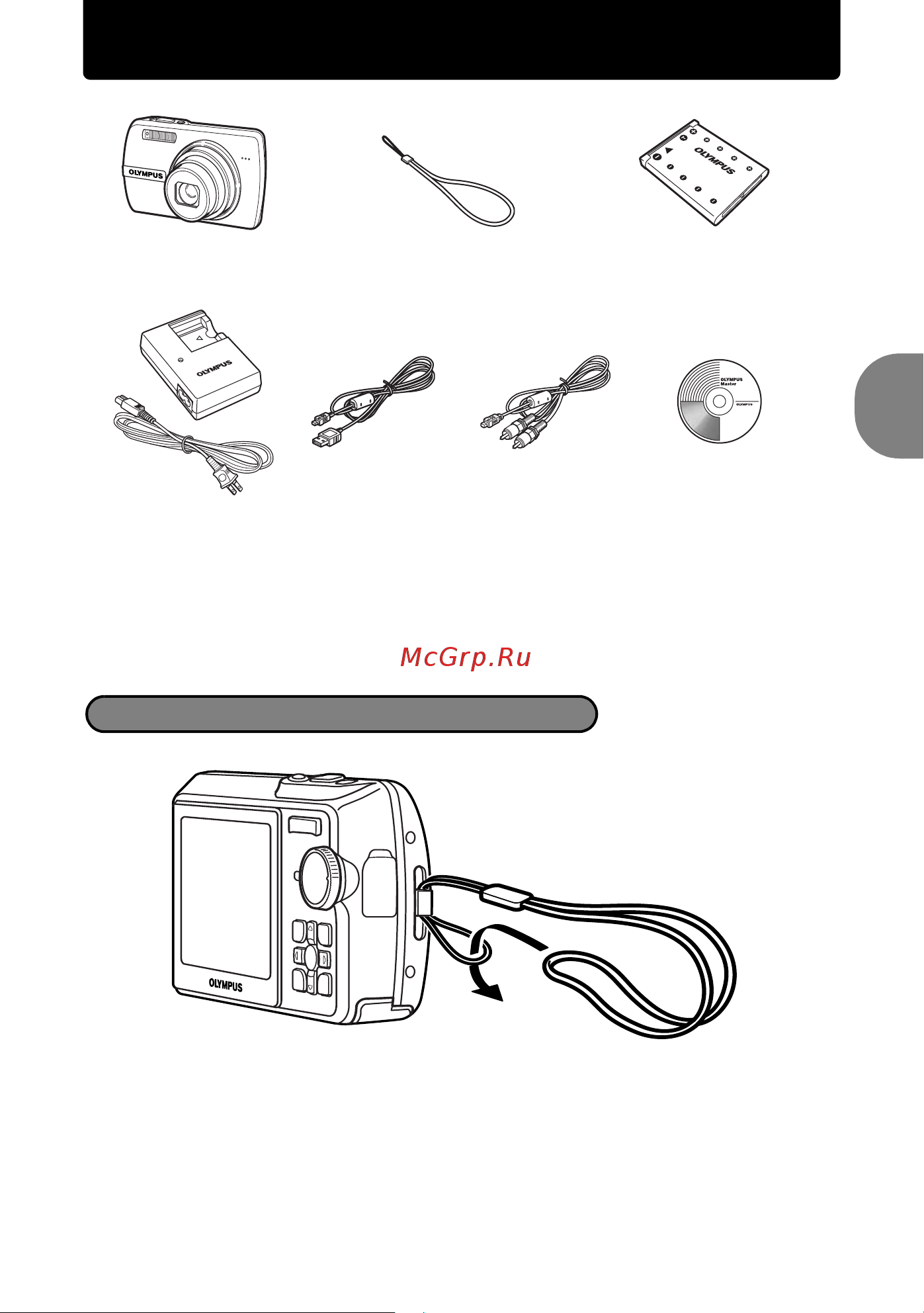 Olympus MJU 750 Руководство по эксплуатации онлайн [3/80] 740499
