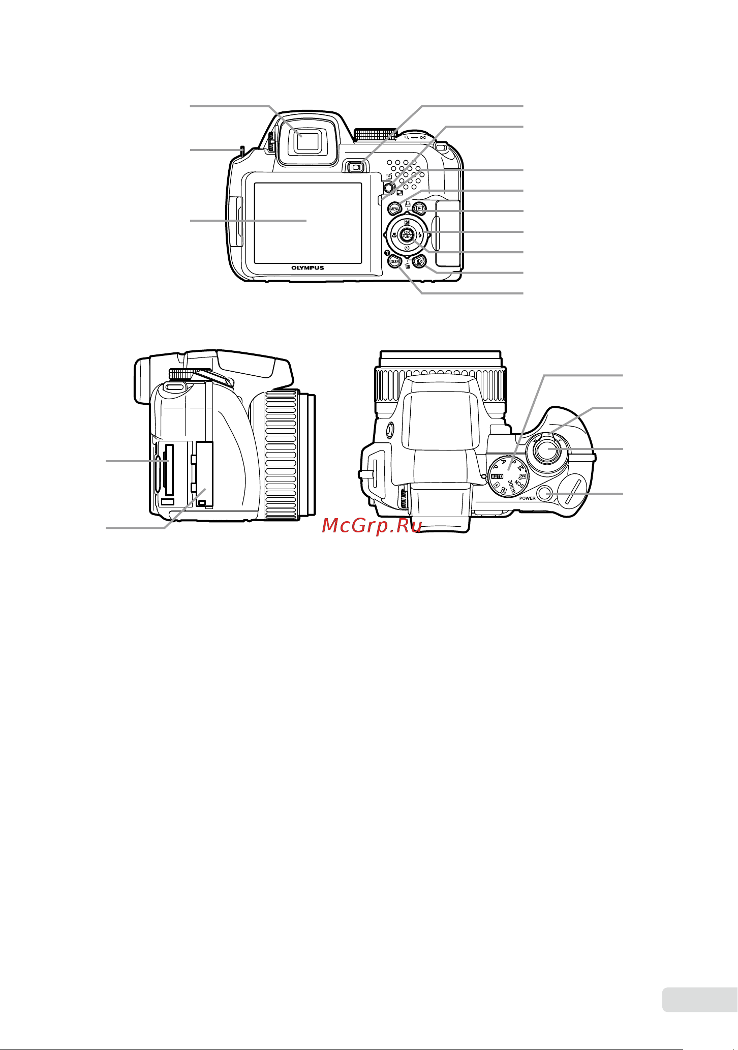 Olympus SP-565UZ Руководство по эксплуатации онлайн [7/92] 740524