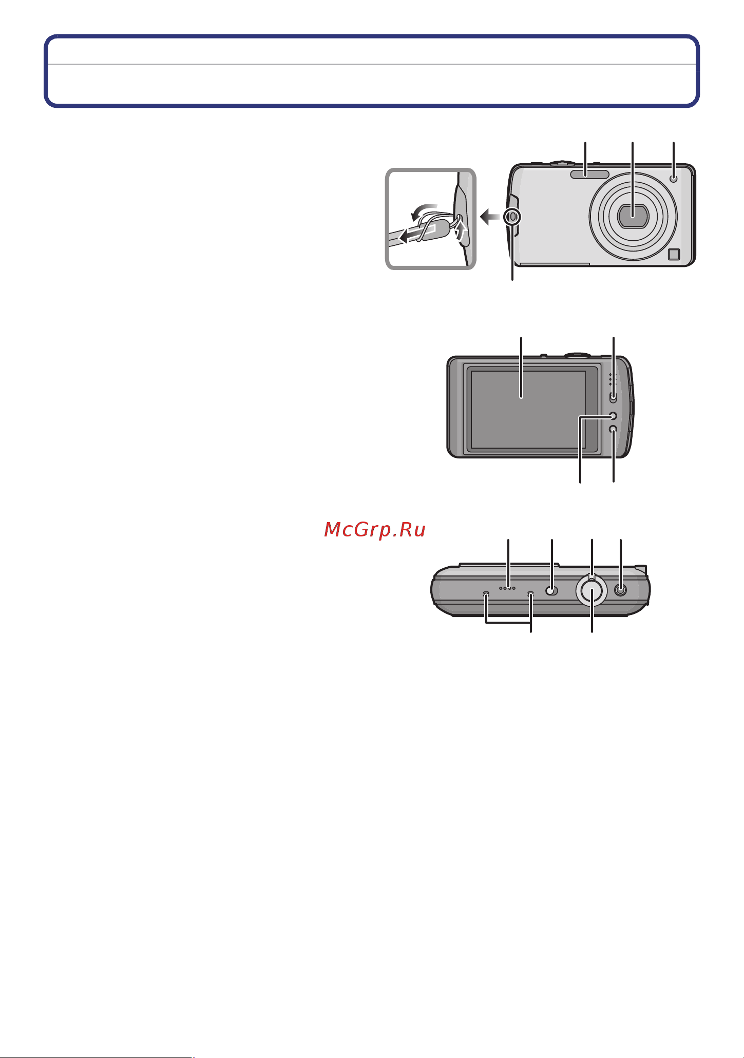 Panasonic DMC-FX700 Руководство по эксплуатации онлайн [7/208] 740625