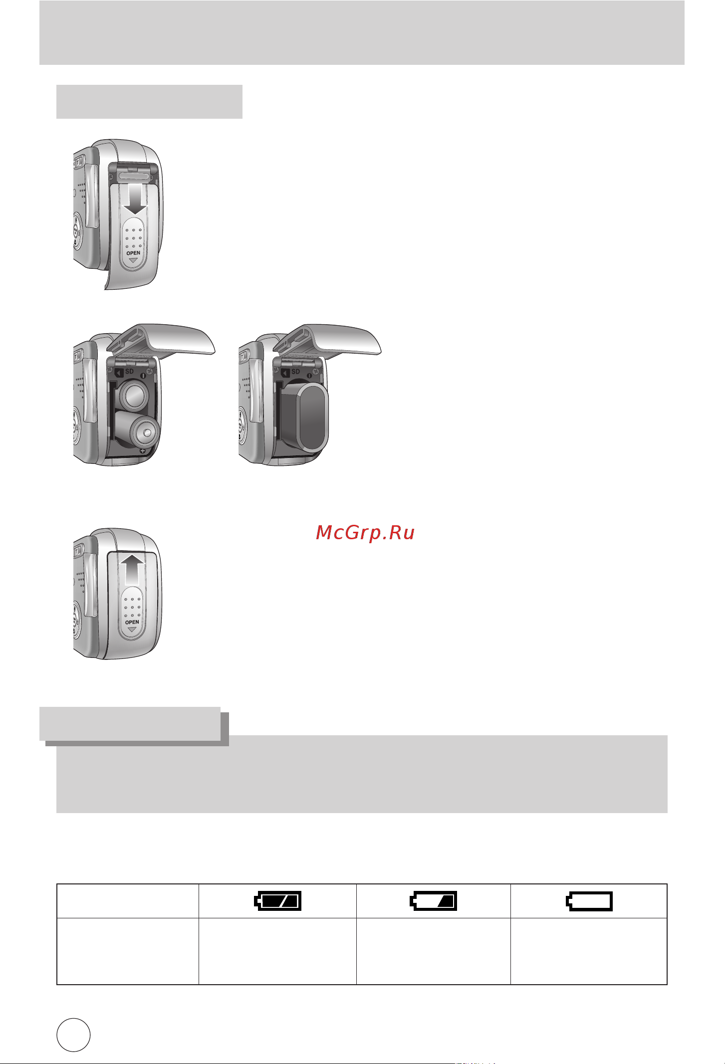 Samsung Cyber 400 [14/124] Одключение источников питания