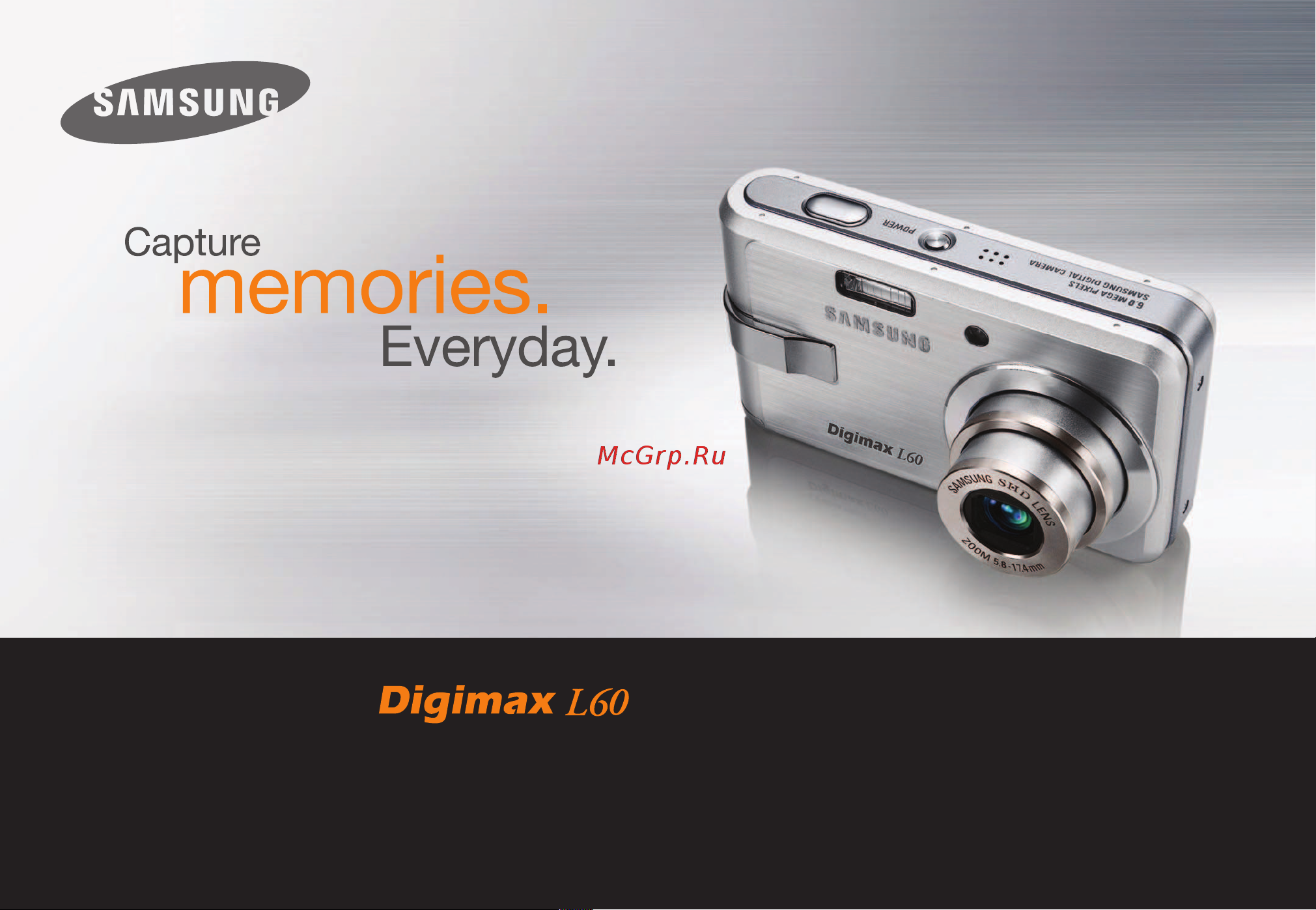 Samsung Digimax L60 Руководство по эксплуатации онлайн
