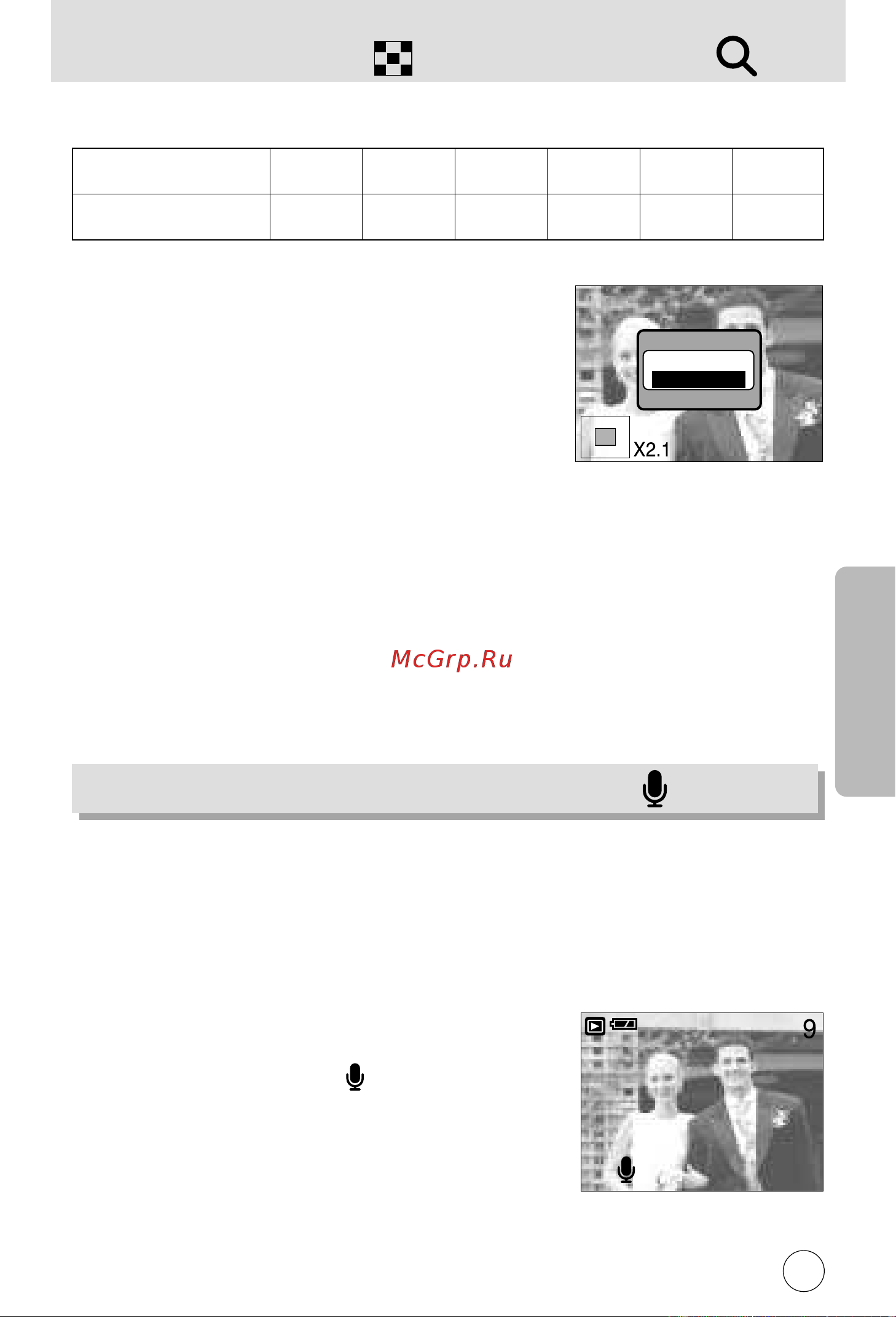 Samsung Digimax U-CA5 [61/136] Нопка эскиз увеличение