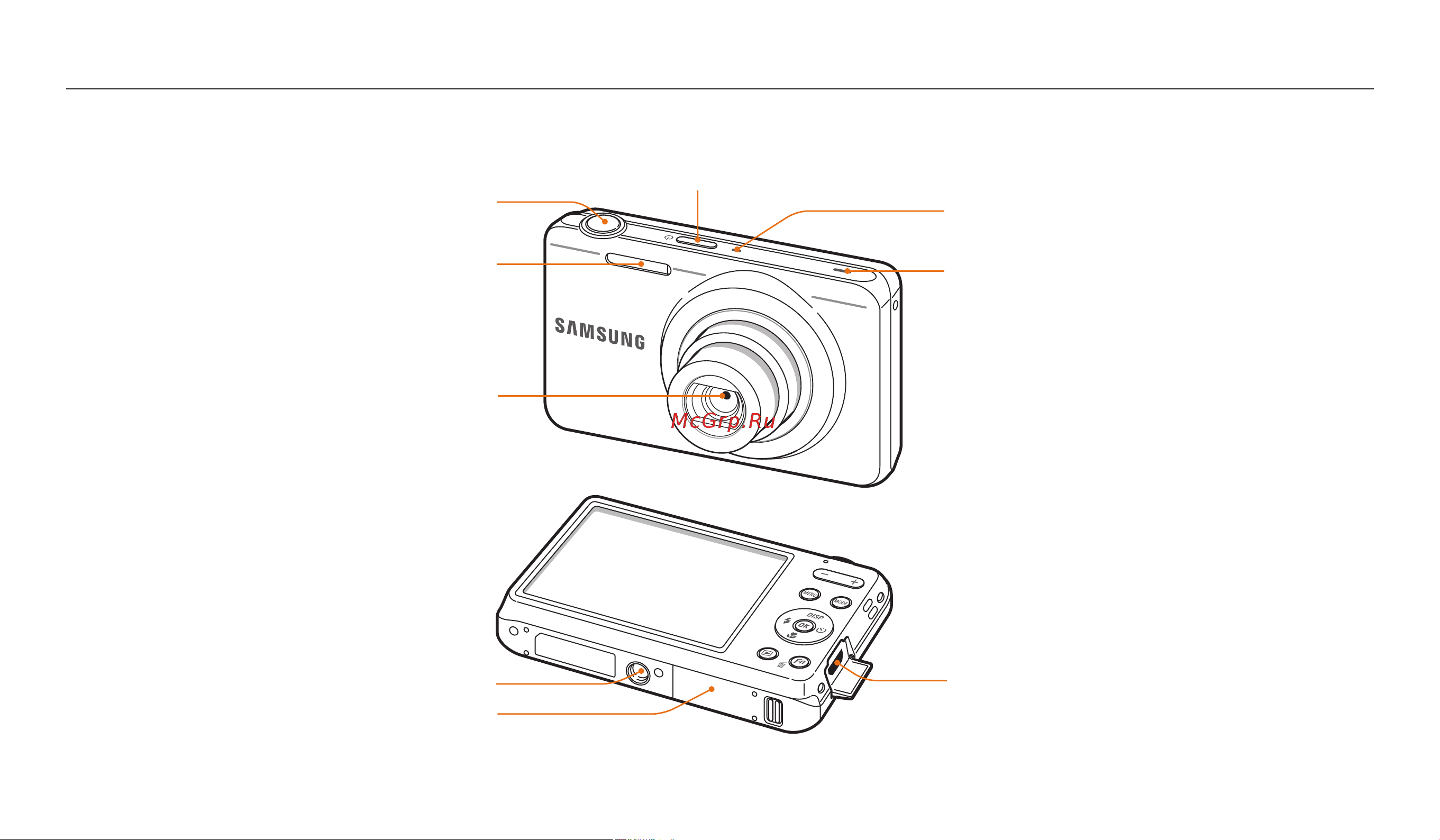 Samsung ES95 [15/126] Устройство фотокамеры