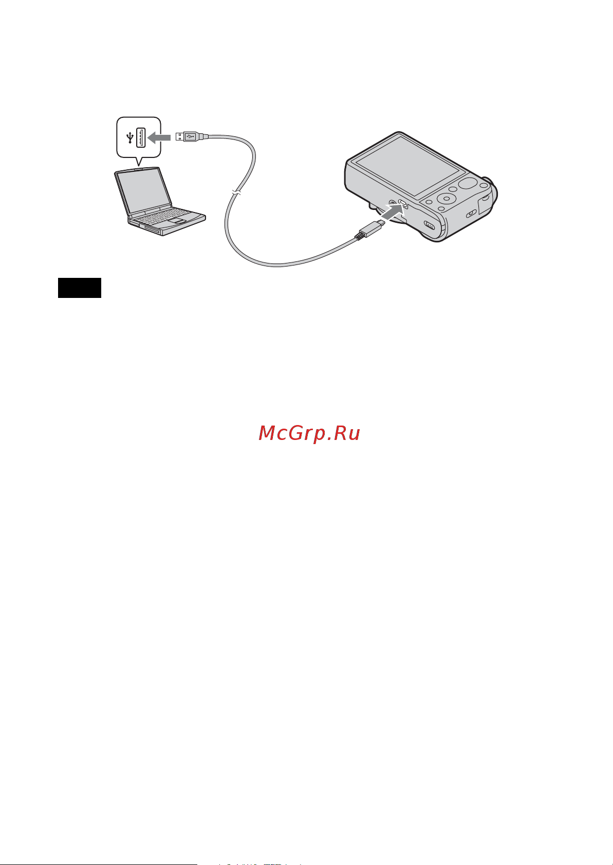 Sony DSC-HX30(V) [14/112] Charging by connecting to a computer