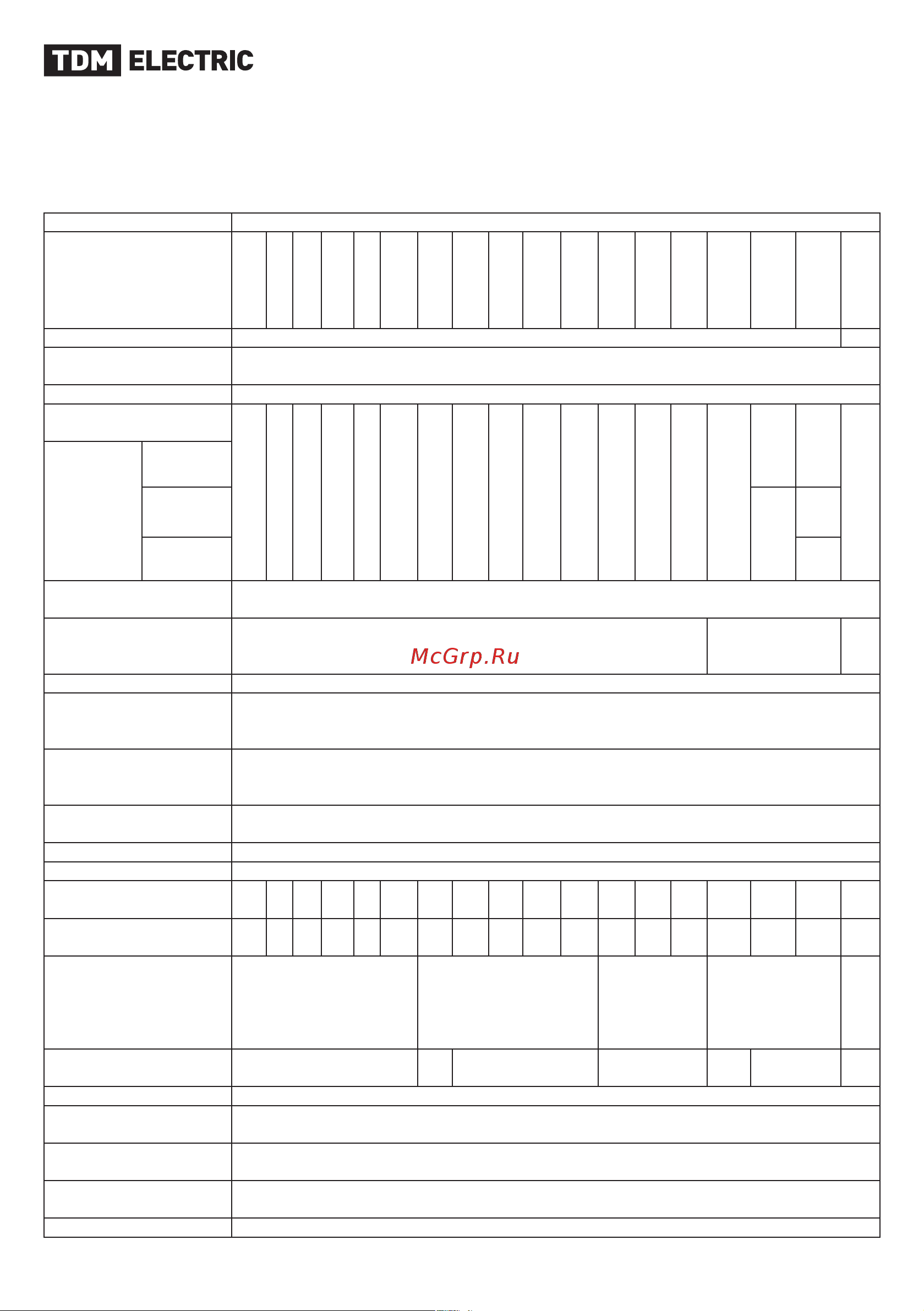 Тдм авр-пну 3п 40а 380в SQ0743-0051 [2/8] Основные технические характеристики