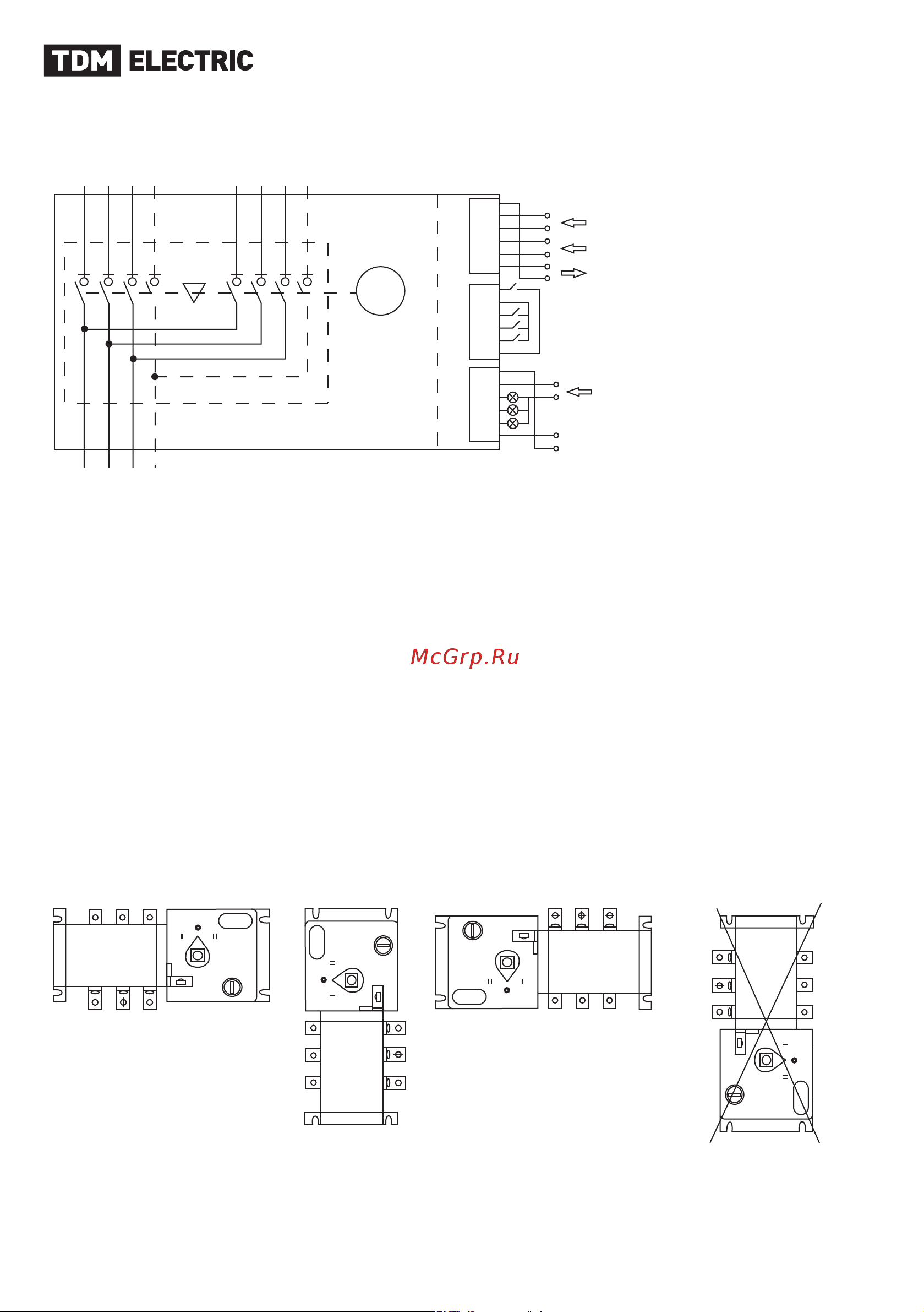 Тдм авр-пну 3п 40а 380в SQ0743-0051 [5/8] Указания по монтажу и эксплуатации
