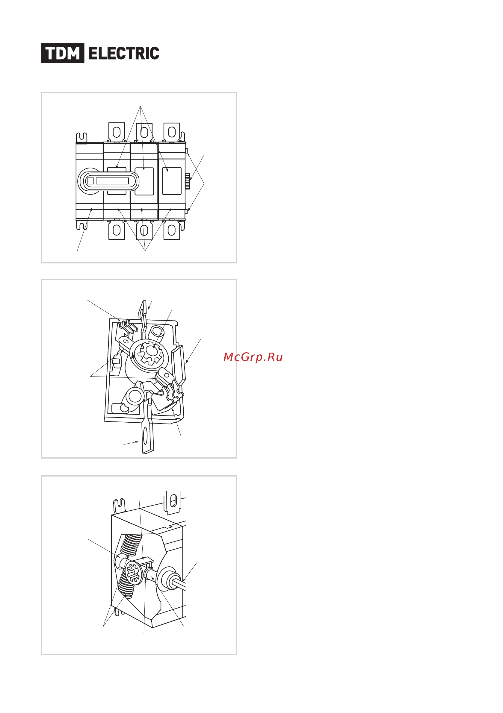 TDM Electric ВНК-35-2 3П SQ0744-0203 [3/11] Конструкция рубильника