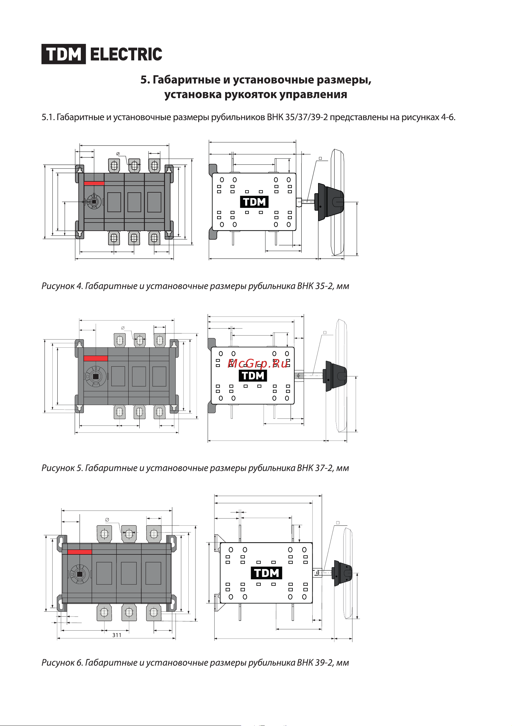 TDM Electric ВНК-37-1 3П SQ0744-0405 [4/11] 5 65 112 5 221