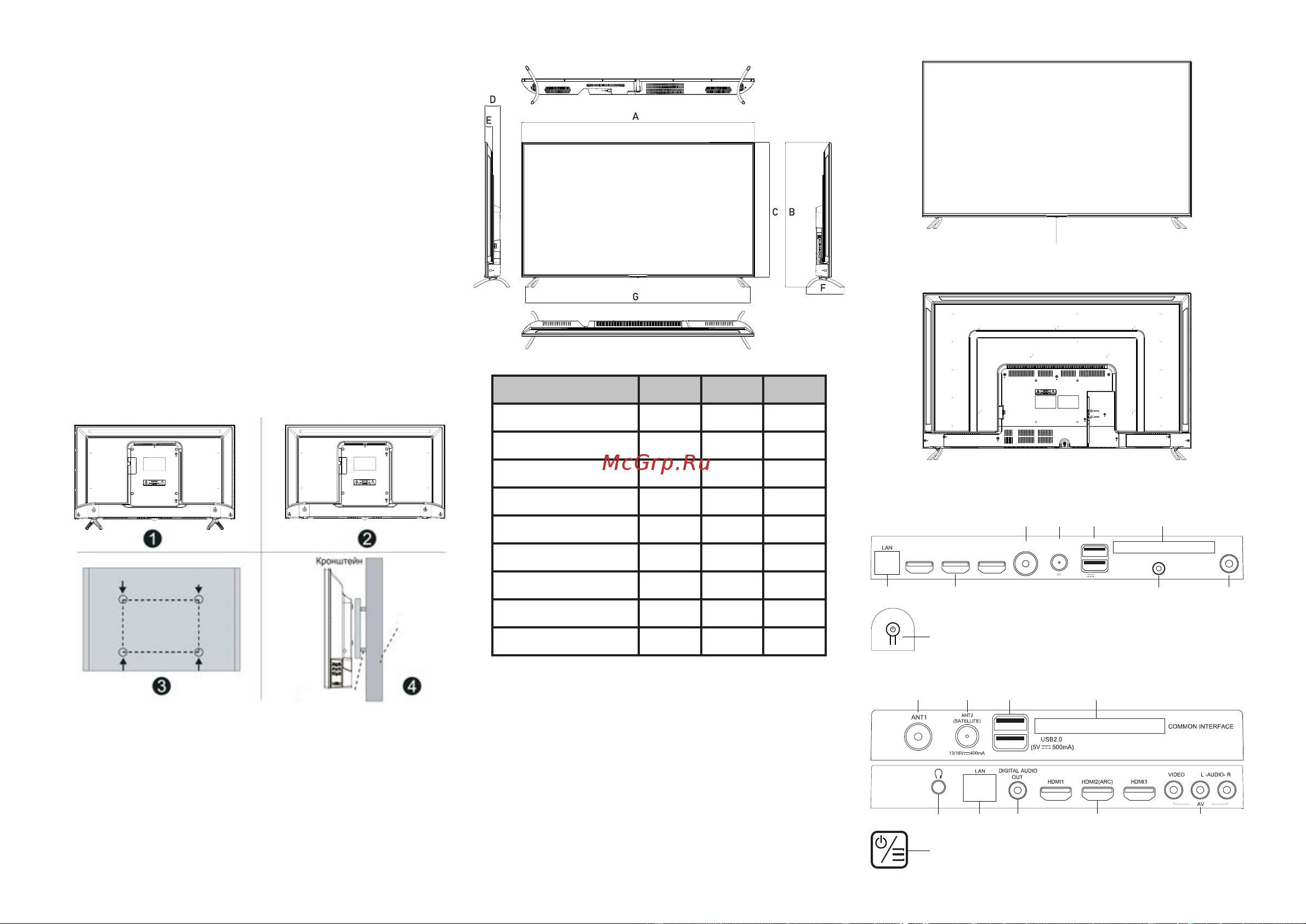 Centek CT-8575 Smart Инструкция по эксплуатации онлайн [13/56] 744288