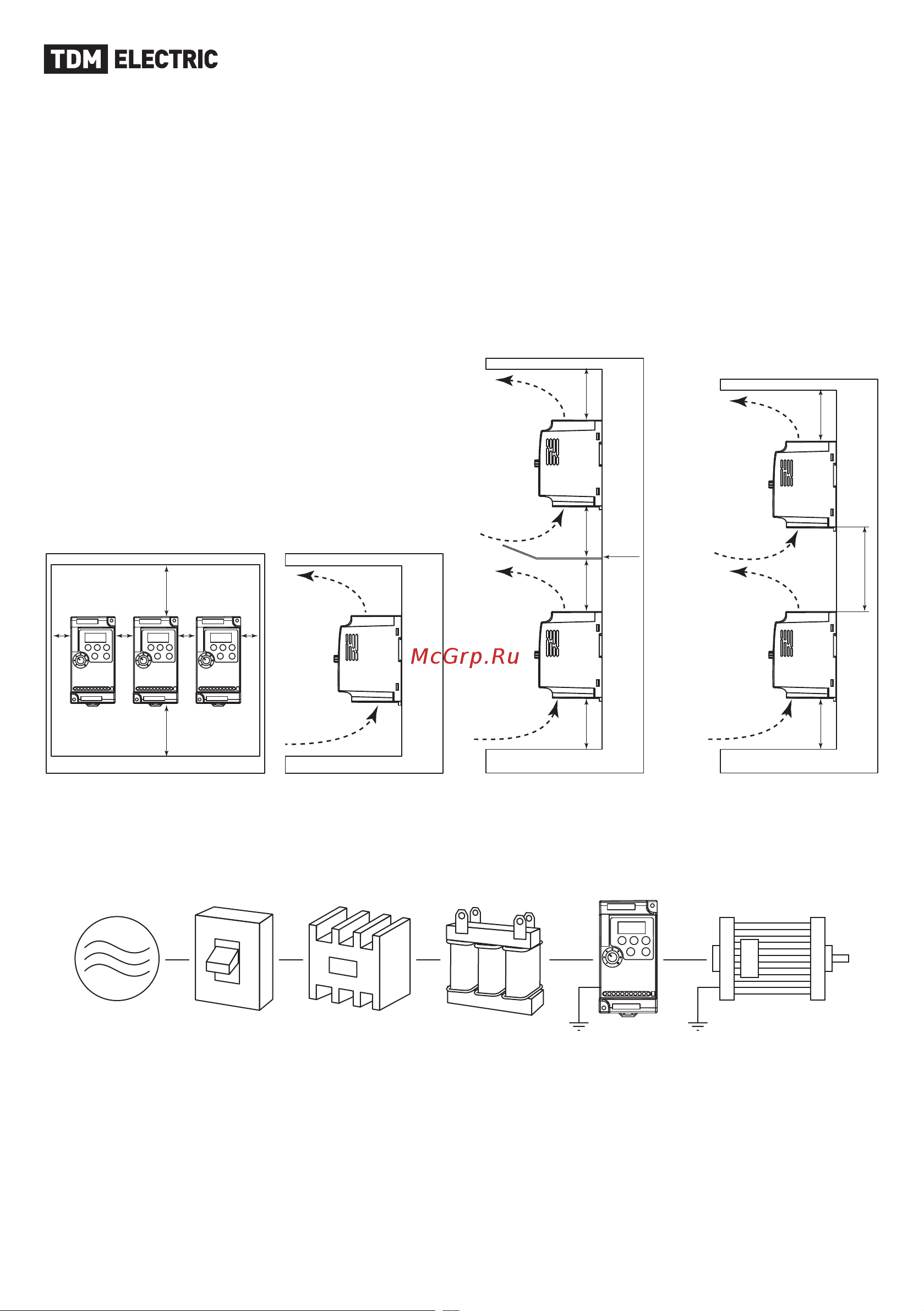 TDM Electric ПЧ-01H50 SQ0749-0002 [4/16] Подключение преобразователя