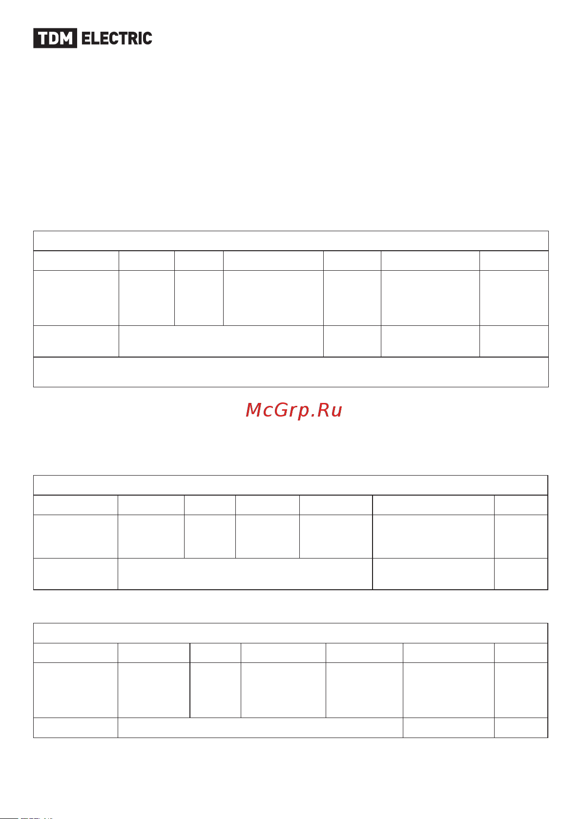 TDM Electric ПЧ-07T50 SQ0749-0009 [2/8] Структура передаваемых данных