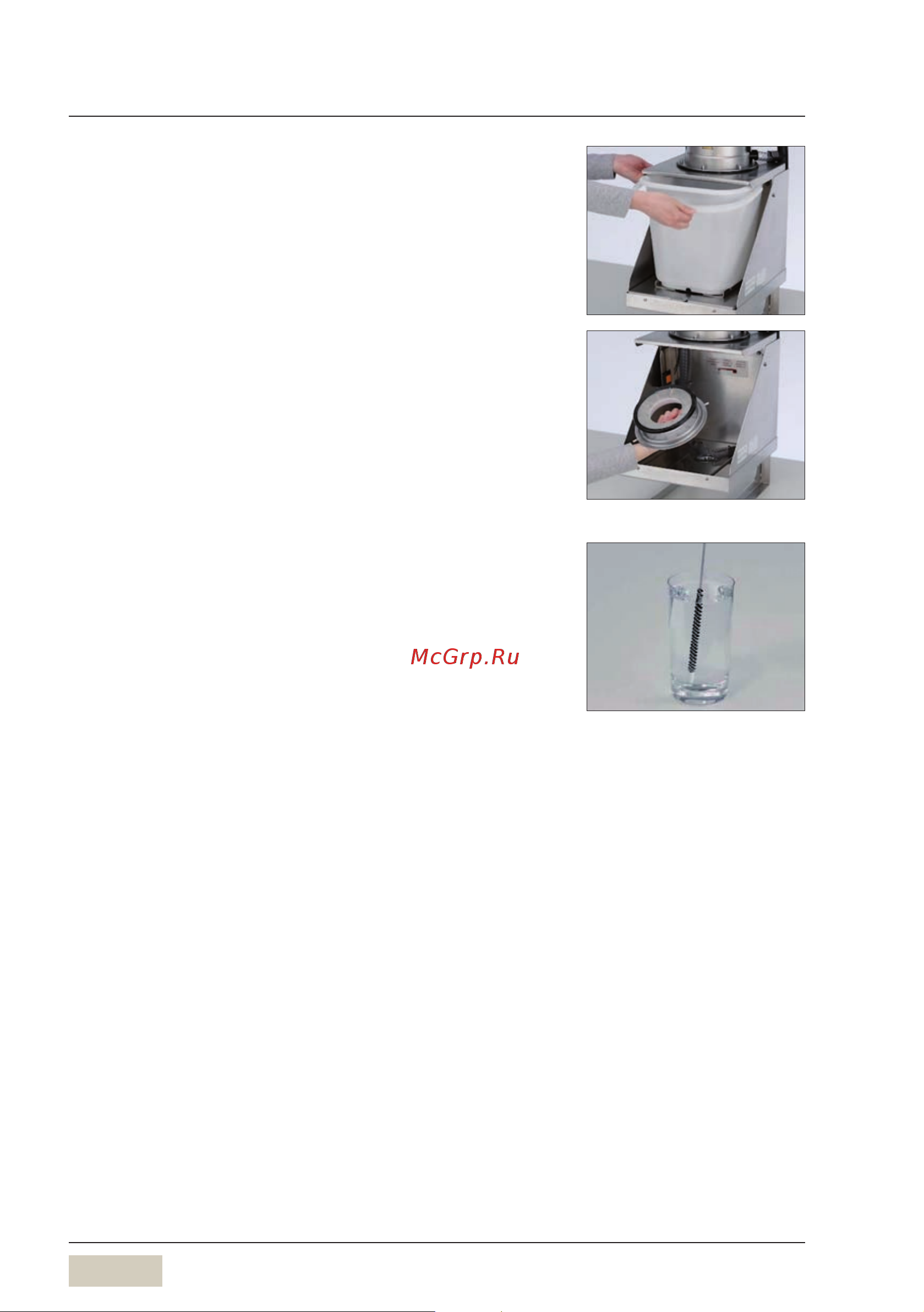 WMF 9000 F 03.8900.5010 [66/88] Clean the grounds separator