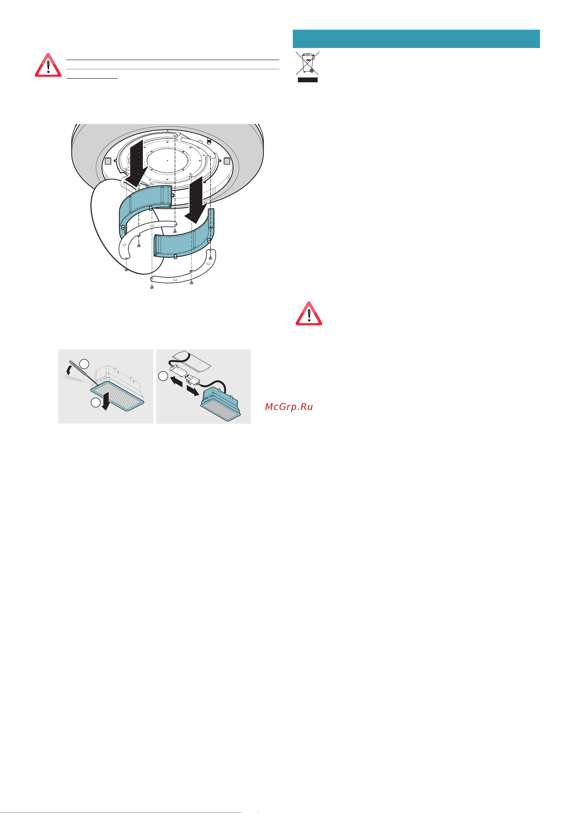 Falmec DAMA IS.60 WHITE CDCN60.E0P7#ZZZB461F [28/88] Disposal after end of useful life