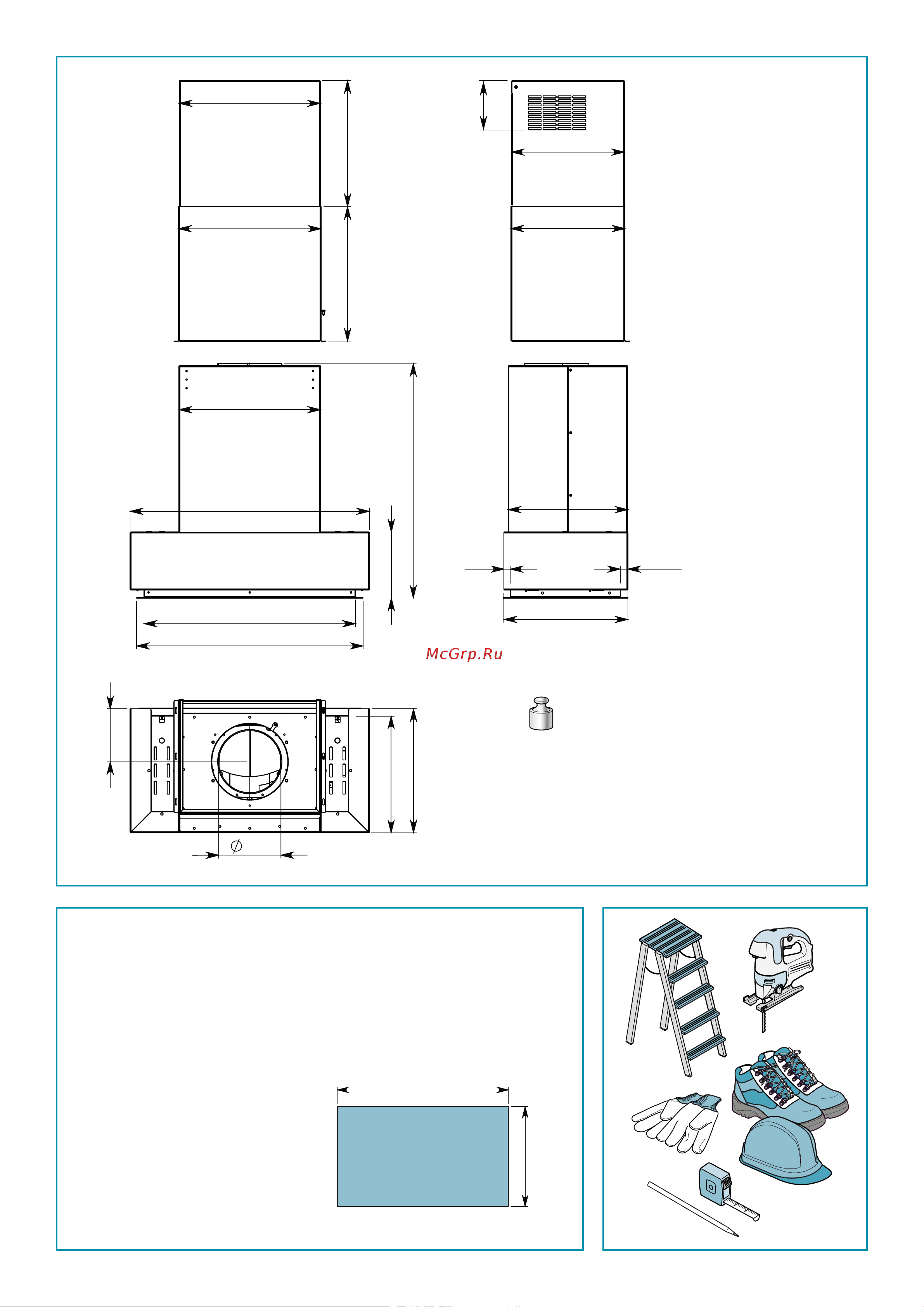 Falmec GRUPPO INCASSO NRS STEEL CGIW70.E9P2#ZZZI490F [2/64] Gruppo incasso nrs 50 26 kg