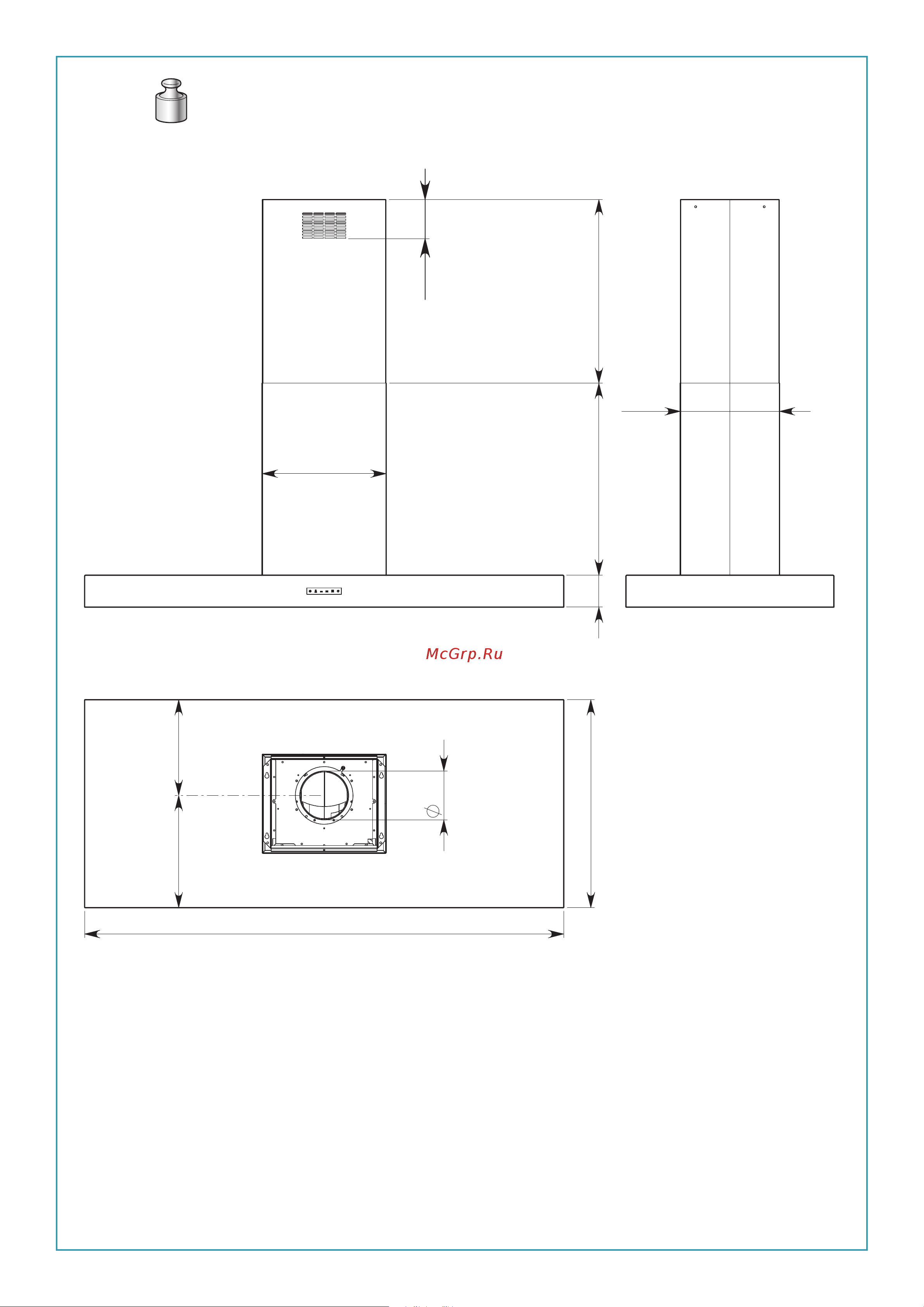 Falmec PLANE ISOLA NRS 90 CPLI90.E18P2#ZZZI490F [2/64] Horizon 150 54 kg