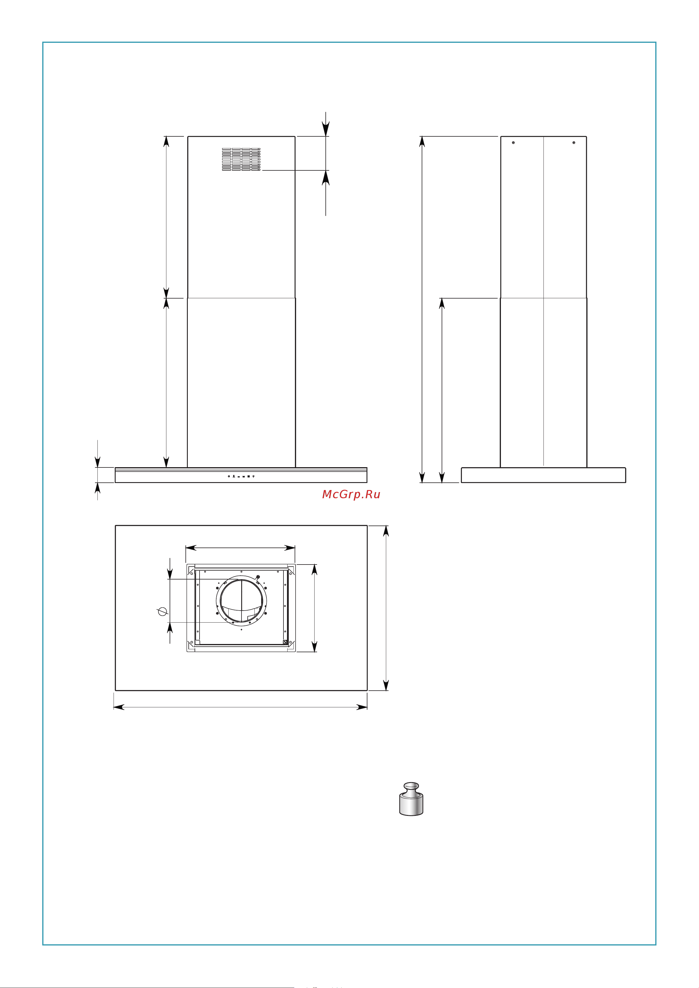 Falmec PLANE ISOLA NRS 90 CPLI90.E18P2#ZZZI490F [4/64] Lumina 45 kg
