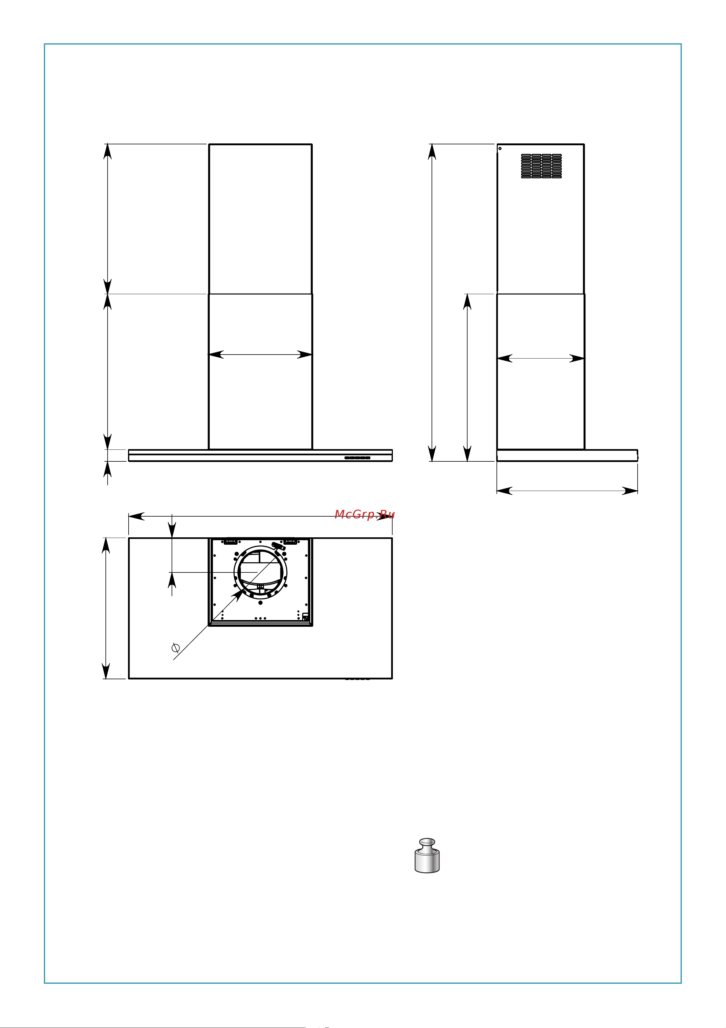 Falmec LUMINA NRS GLASS STEEL CLMN20.00P2#NEUI490F [2/72] Lumen 90 30 kg