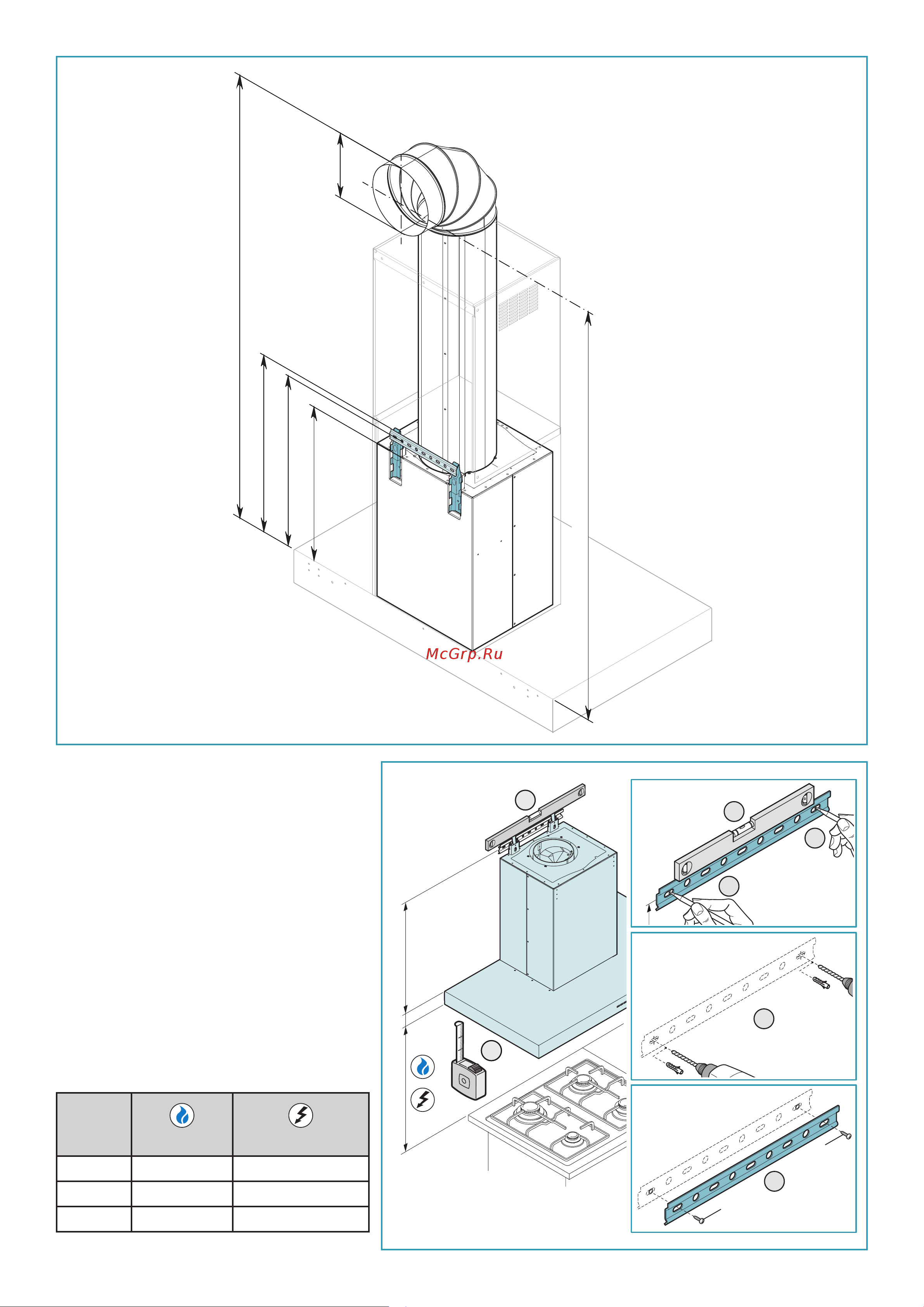 Falmec LUMINA NRS GLASS STEEL CLMN20.00P2#NEUI490F [5/72] Induction min induction min