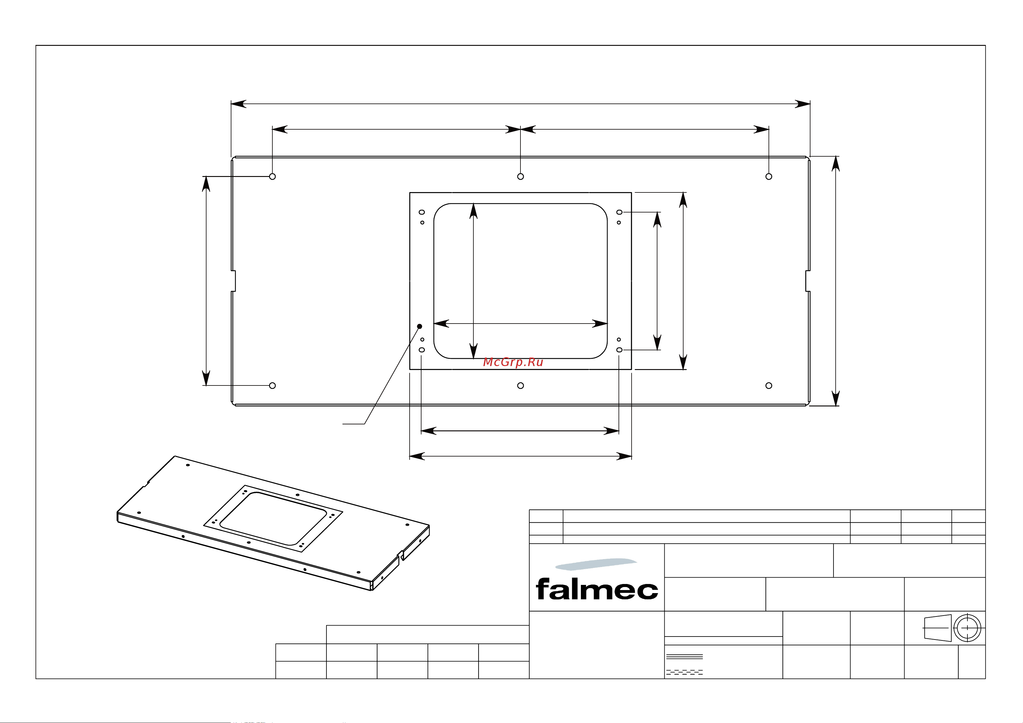 Falmec LAGUNA ISOLA BLACK 90 Схема креплений островной модели онлайн