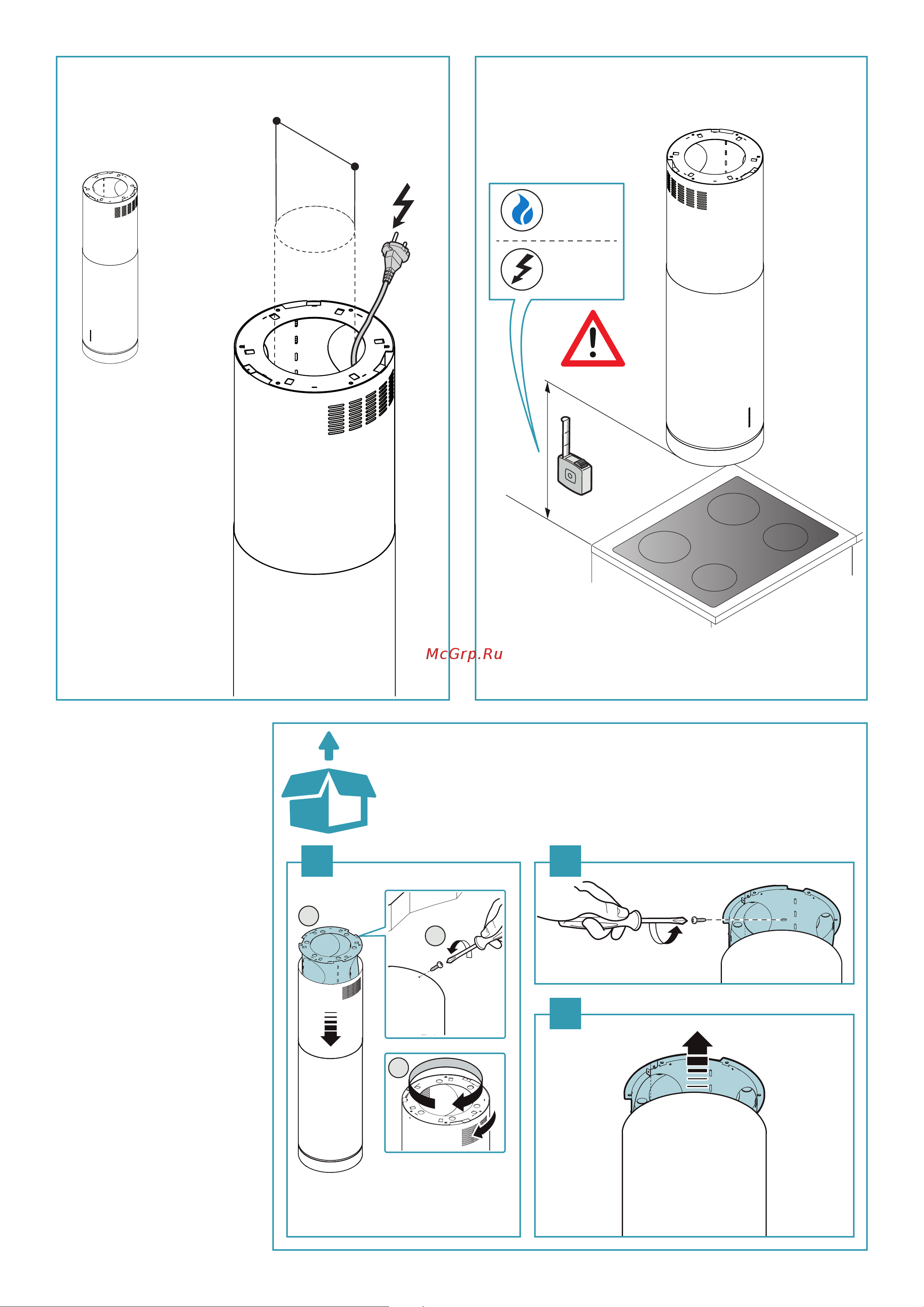 Falmec POLAR LIGHT ISOLA STEEL CPOI90.E2P1#ZZZI491F [7/64] Isola island