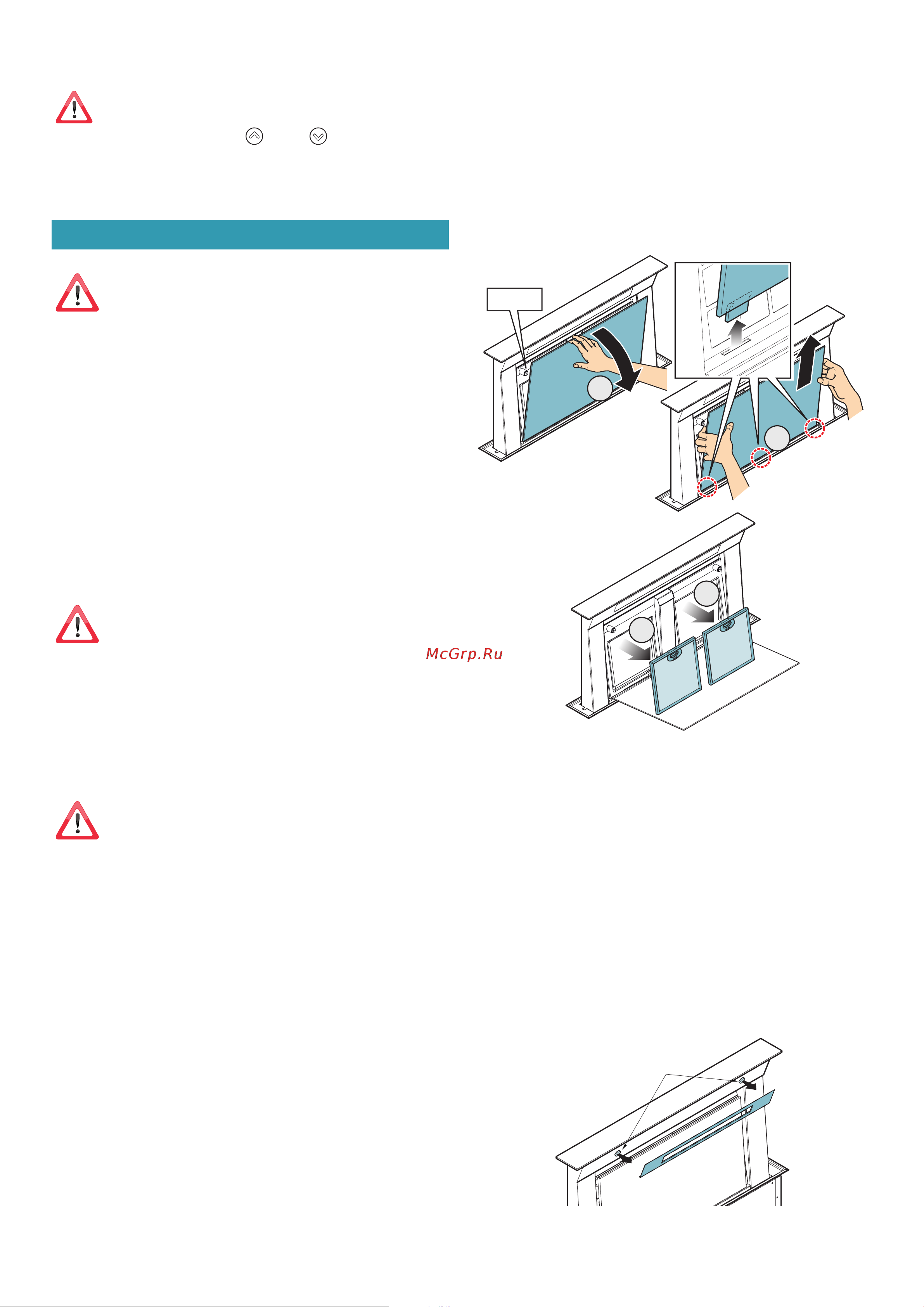 Falmec DOWNDRAFT GLASS WHITE CDDW20.E1P2#ZZZF400F [52/88] Konserwacja