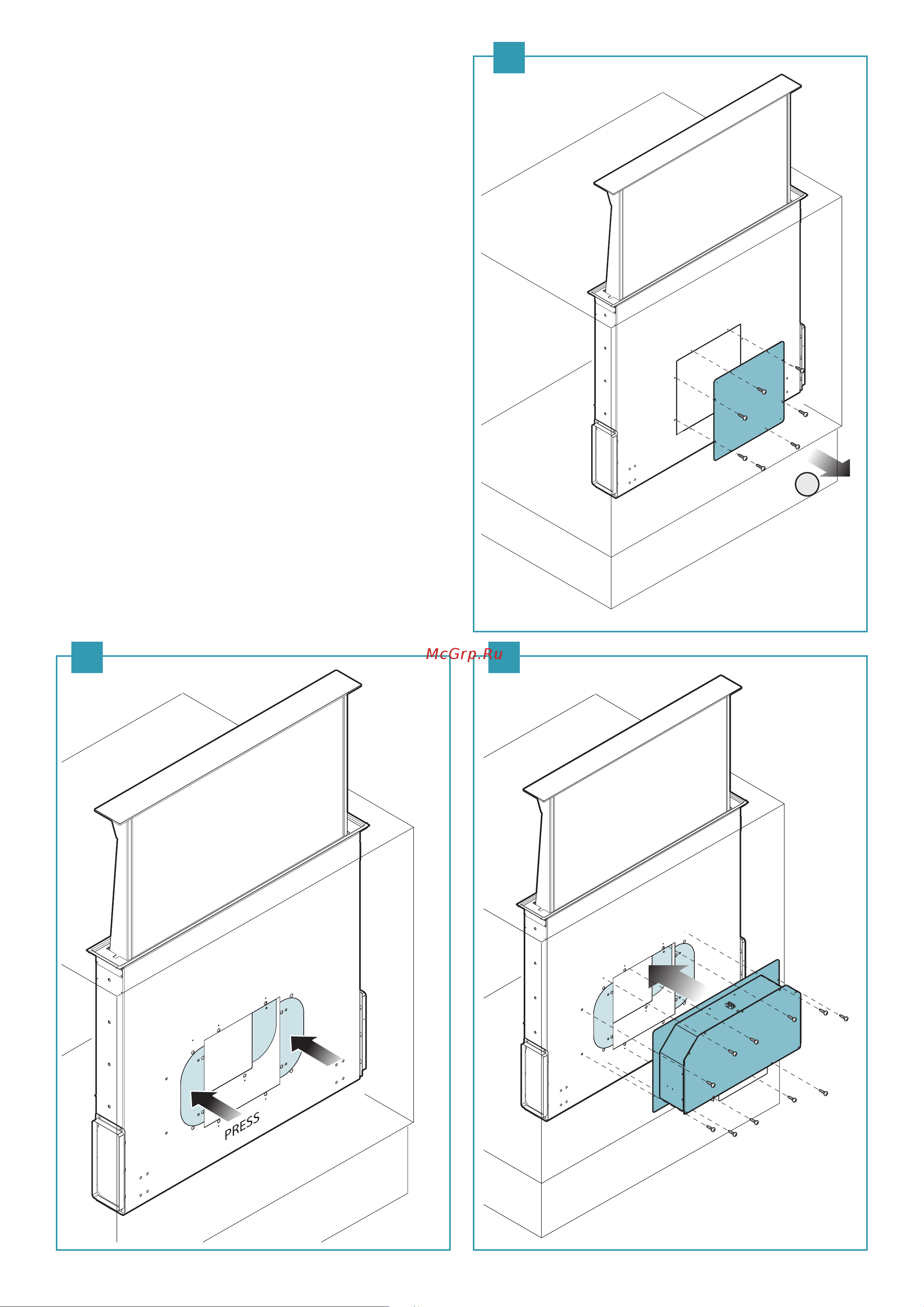 Falmec DOWNDRAFT GLASS BLACK CDDW90.E1P2#ZZZN400F [8/88] Kacl 84