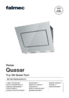 Falmec QUASAR GLASS BK 90 GREEN TECH CQPN90.E1P2#ZZZN491F Инструкция
