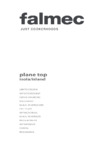 Falmec PLANE TOP ISOLA 900 мм CPLI90.E11P2#ZZZX491F Инструкция по сборке