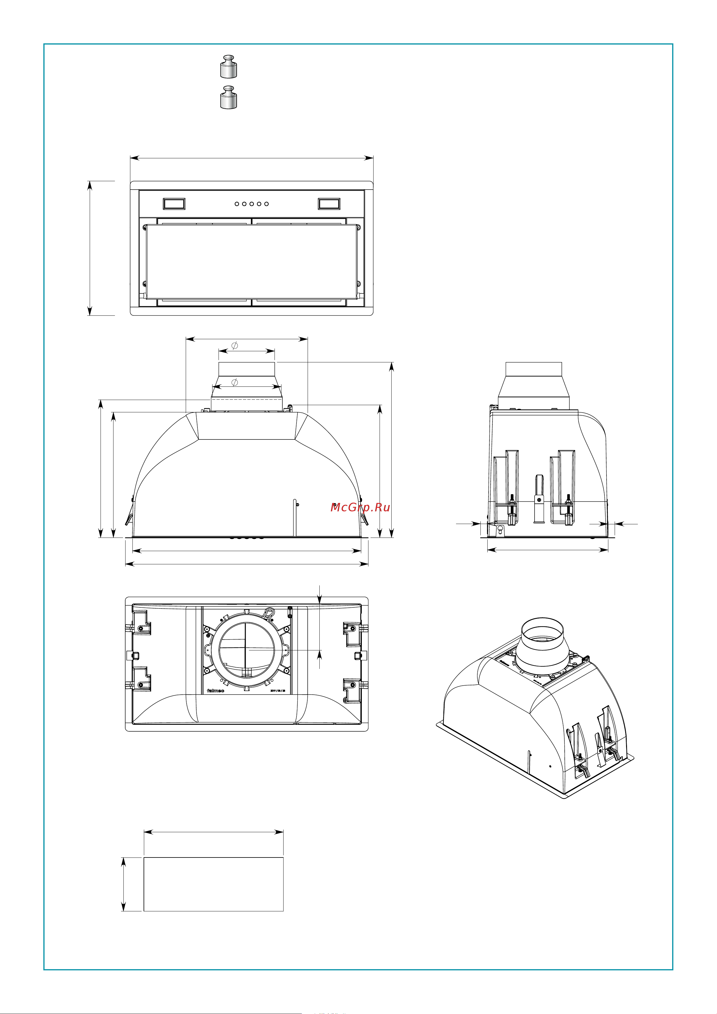 Falmec BUILT-IN 50 MAX BK CBIN50.E10#ZZZN460F [2/60] Built in max 50 5 7 kg built in max 70 7 3 kg